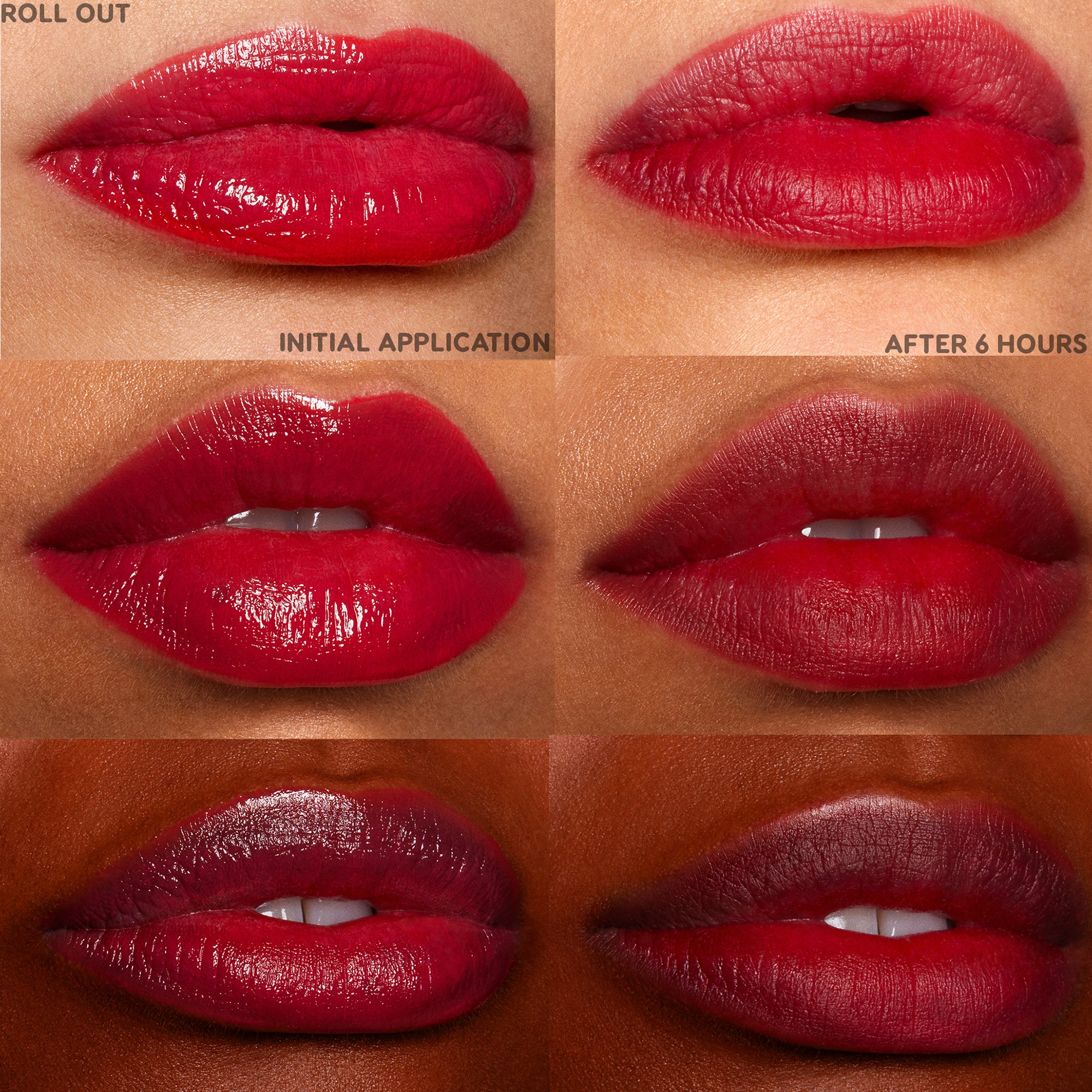 Long-Lasting Hydrating Lip Stain & Gloss with Guava Extract | Roll Out