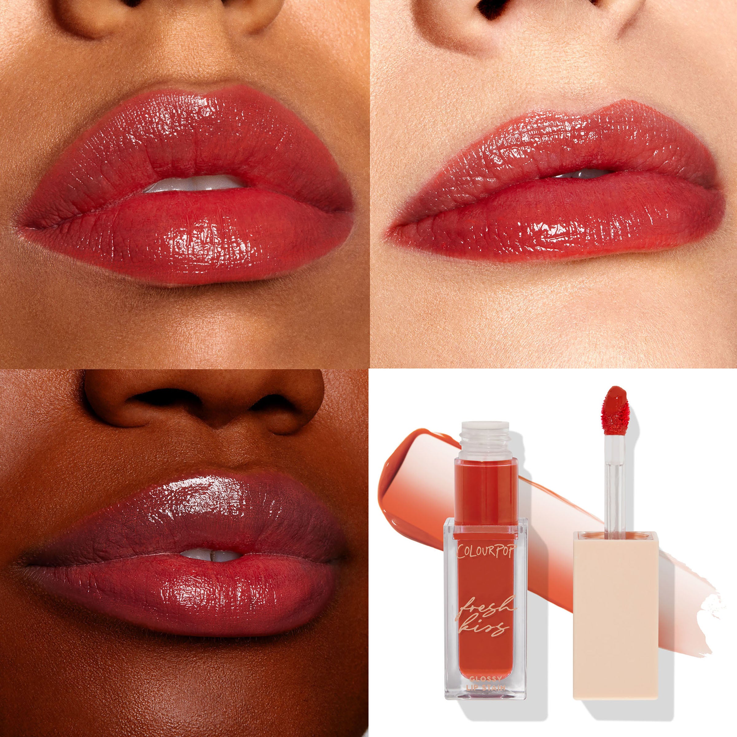 Long-Lasting Hydrating Lip Stain & Gloss Hybrid | First Bite