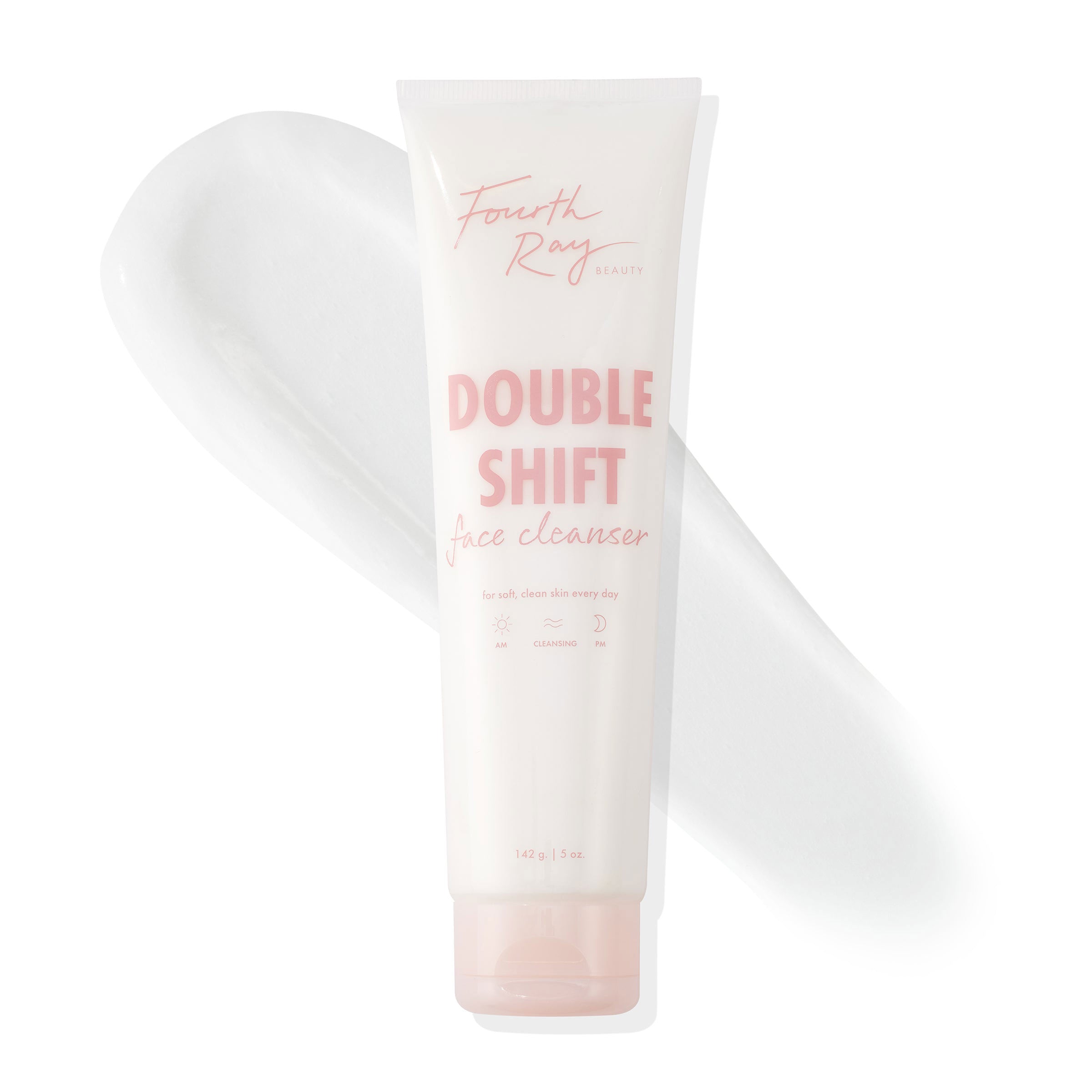 Vegan Creamy Cleanser with Squalane & Lychee Extract | Double Shift