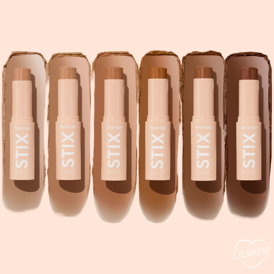Creamy Bronzer Stix for Natural Matte Finish | La Jolla Cove