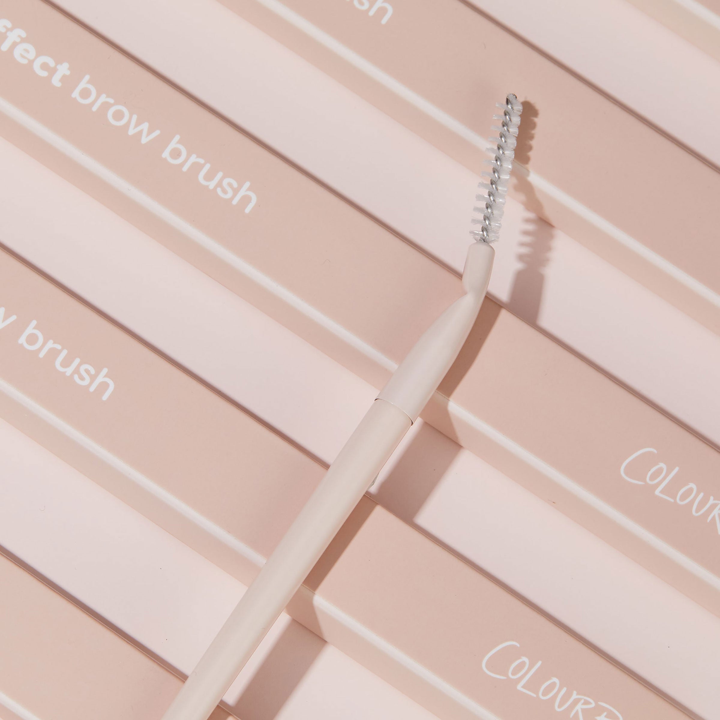 Angled Brow Brush with Spoolie for Feathered Brows | Feather Effect