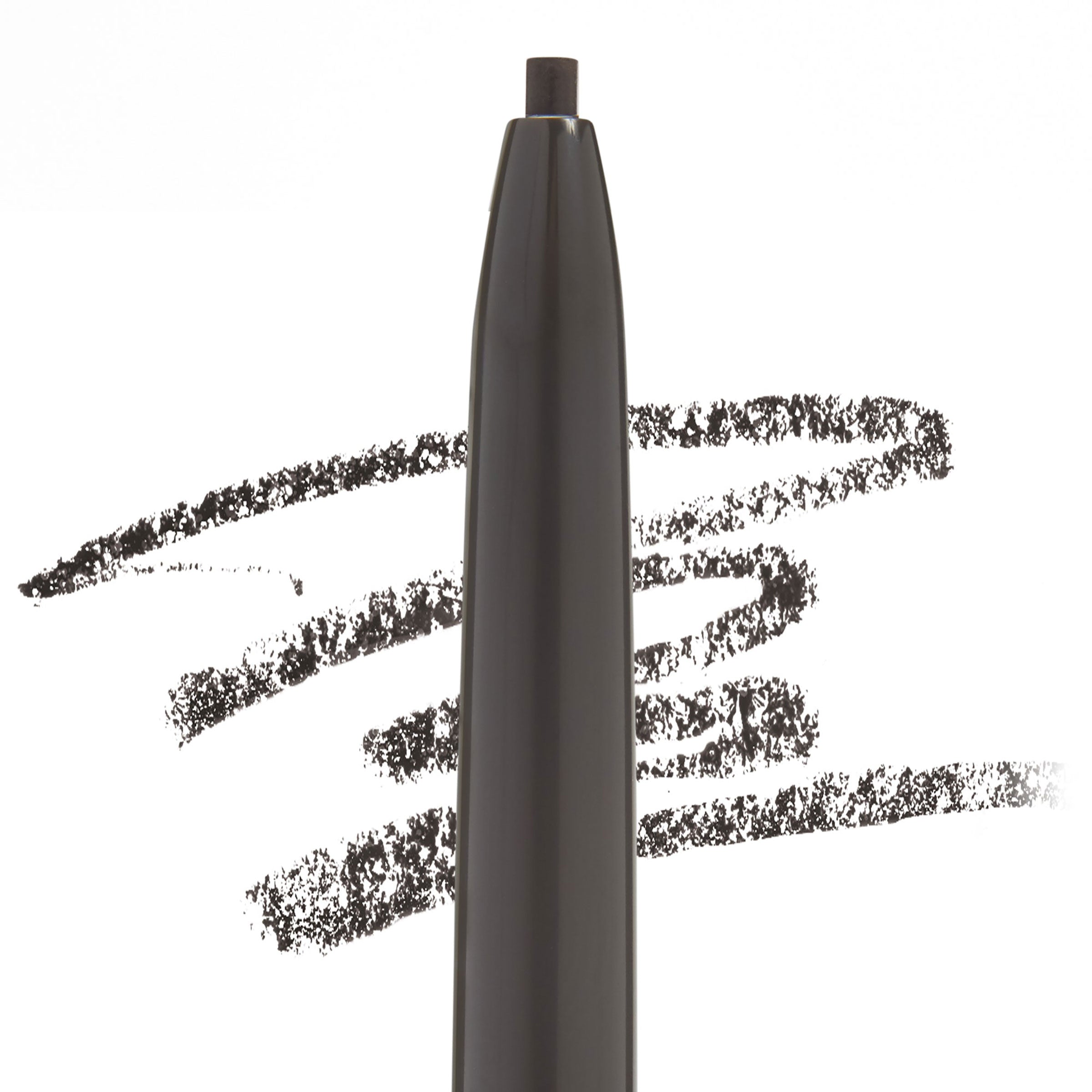 Buildable Brow Pencil with Spoolie for Natural Brows | Soft Black