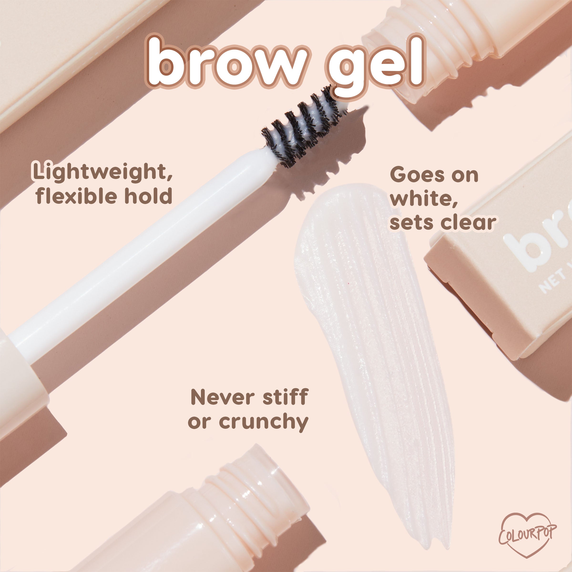 Buildable Brow Pencil with Spoolie for Natural Brows | Soft Black
