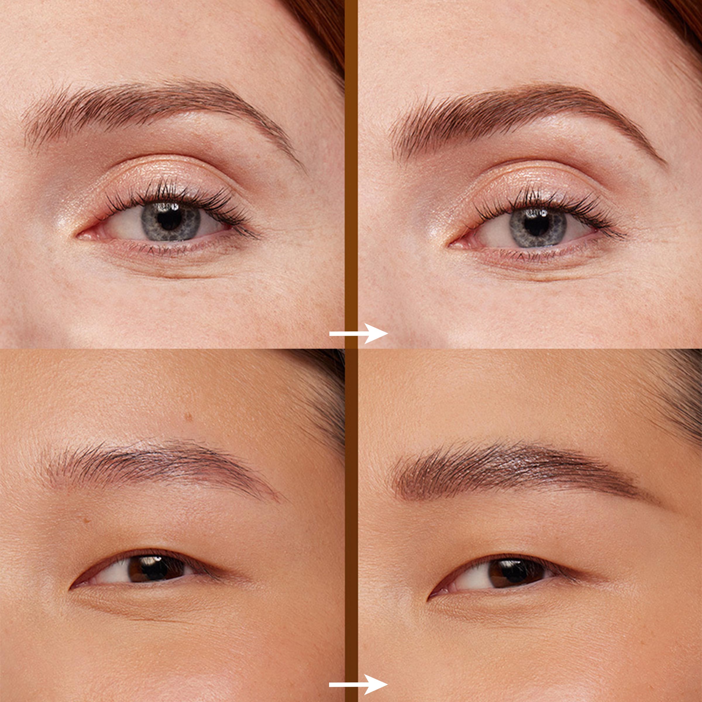 Buildable Brow Pencil with Spoolie for Natural Brows | Soft Black