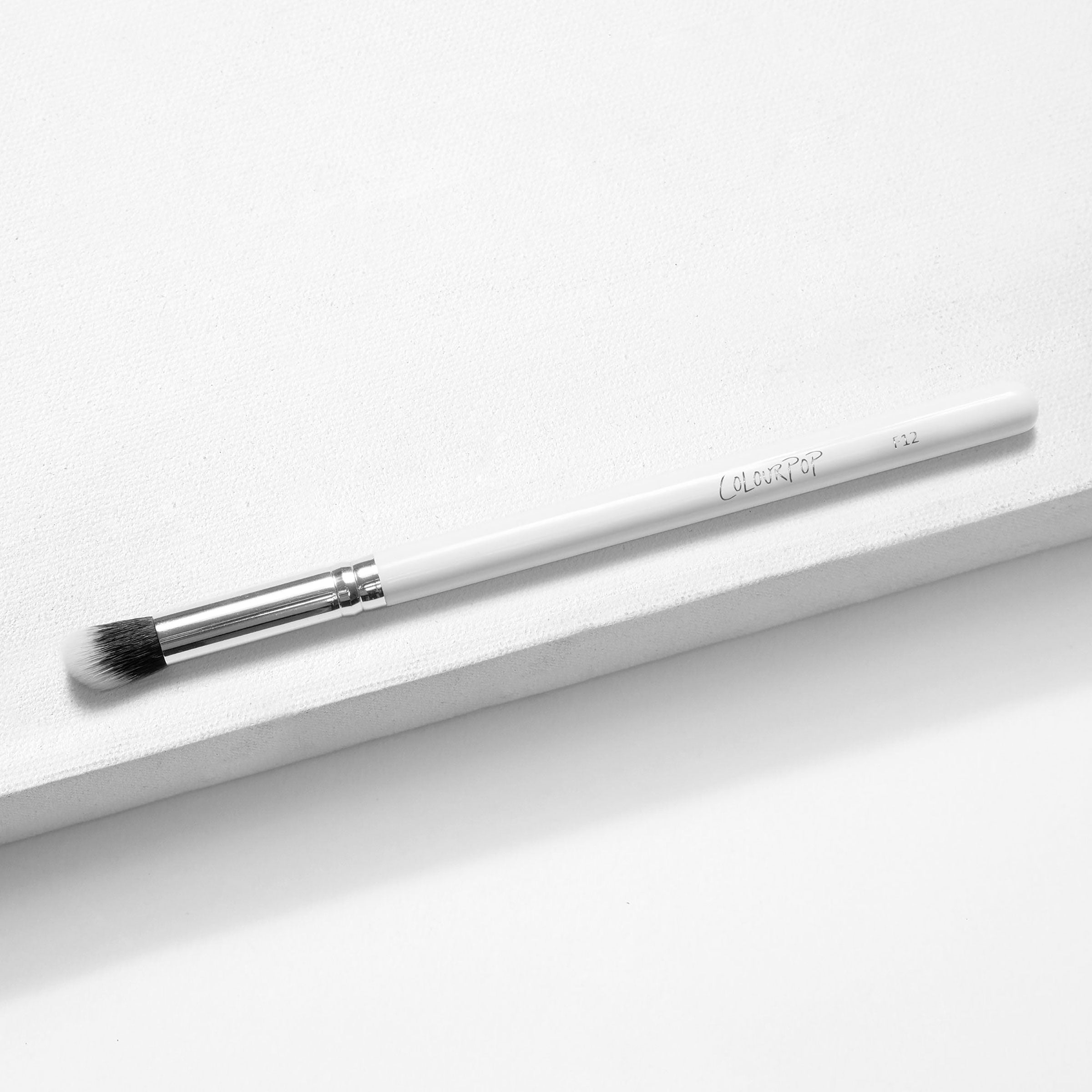 Small Angled Detail Brush for Precise Highlighting & Contouring