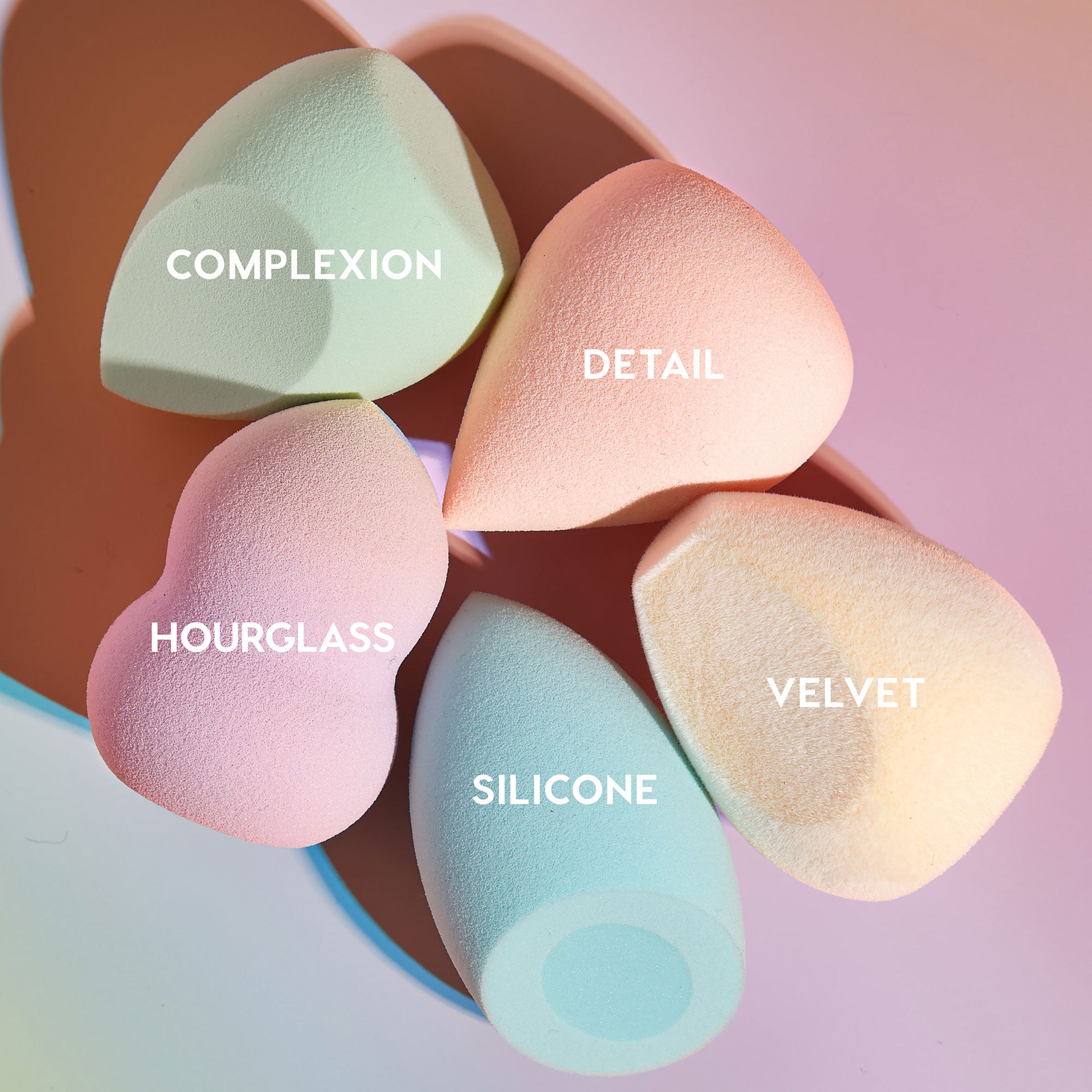 5-Piece Blending Sponge Kit for Airbrushed Makeup | The Full Beat