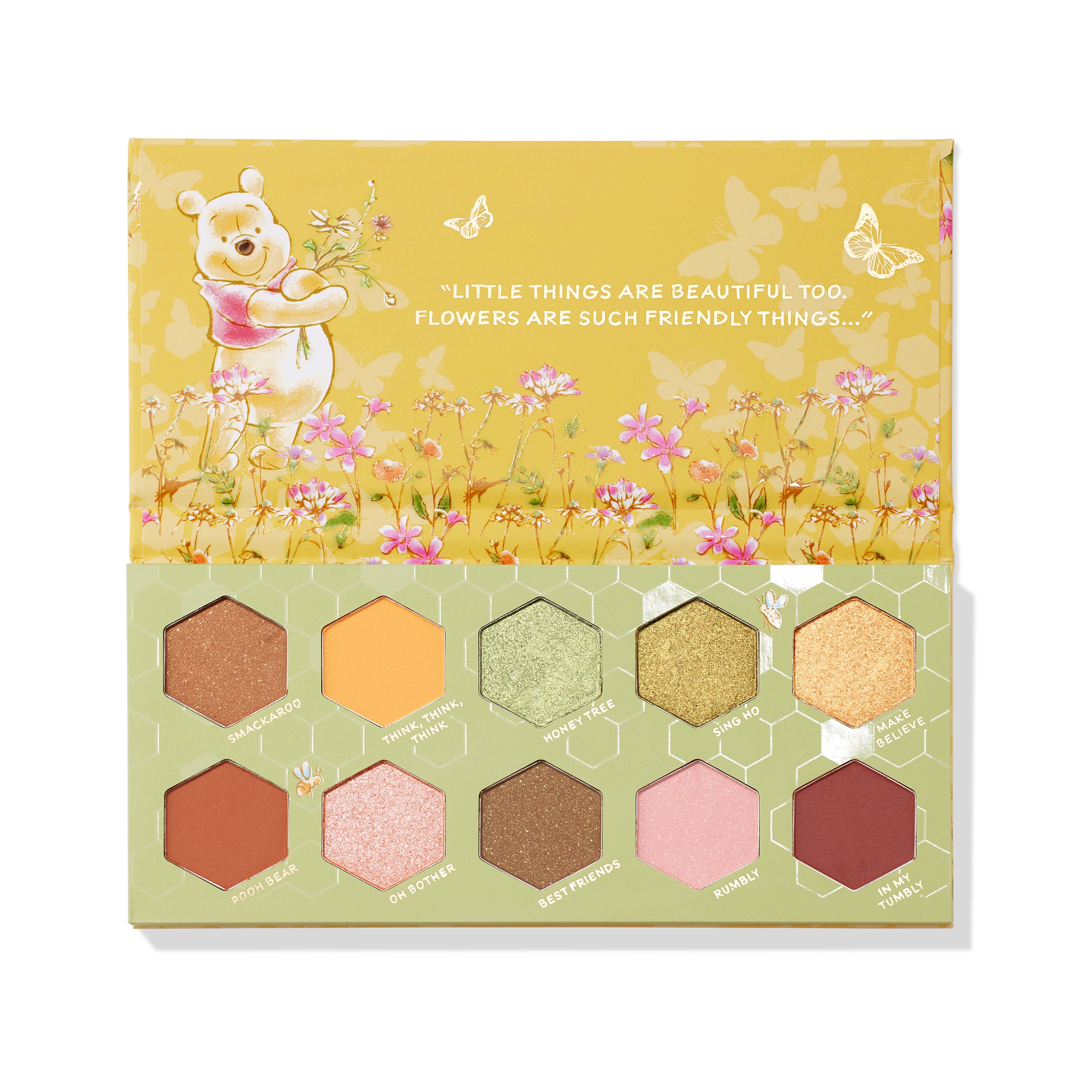 Honey-Inspired Eyeshadow Palette with Matte & Metallic Finishes | Sweet As Can Bee