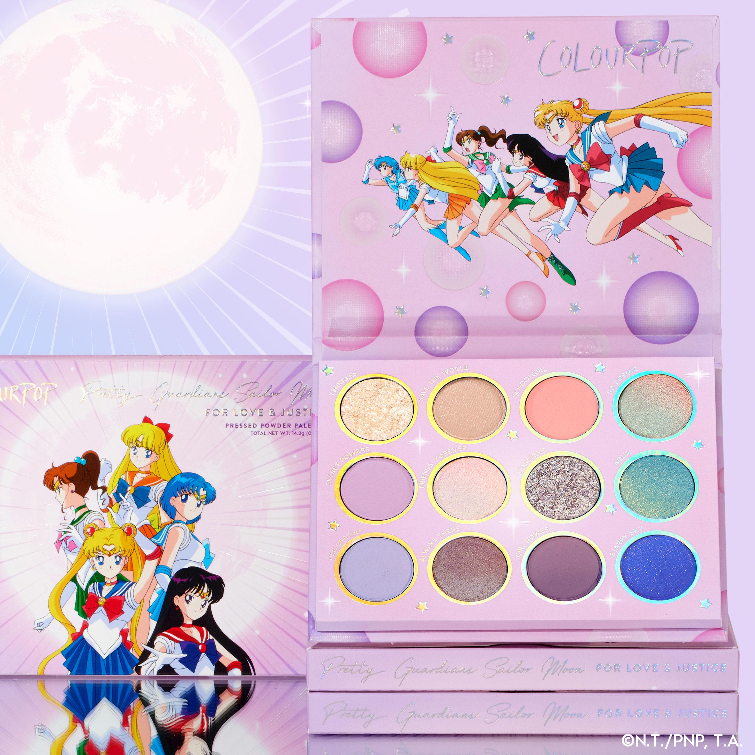 Cool-Toned Celestial Eyeshadow Palette | For Love & Justice