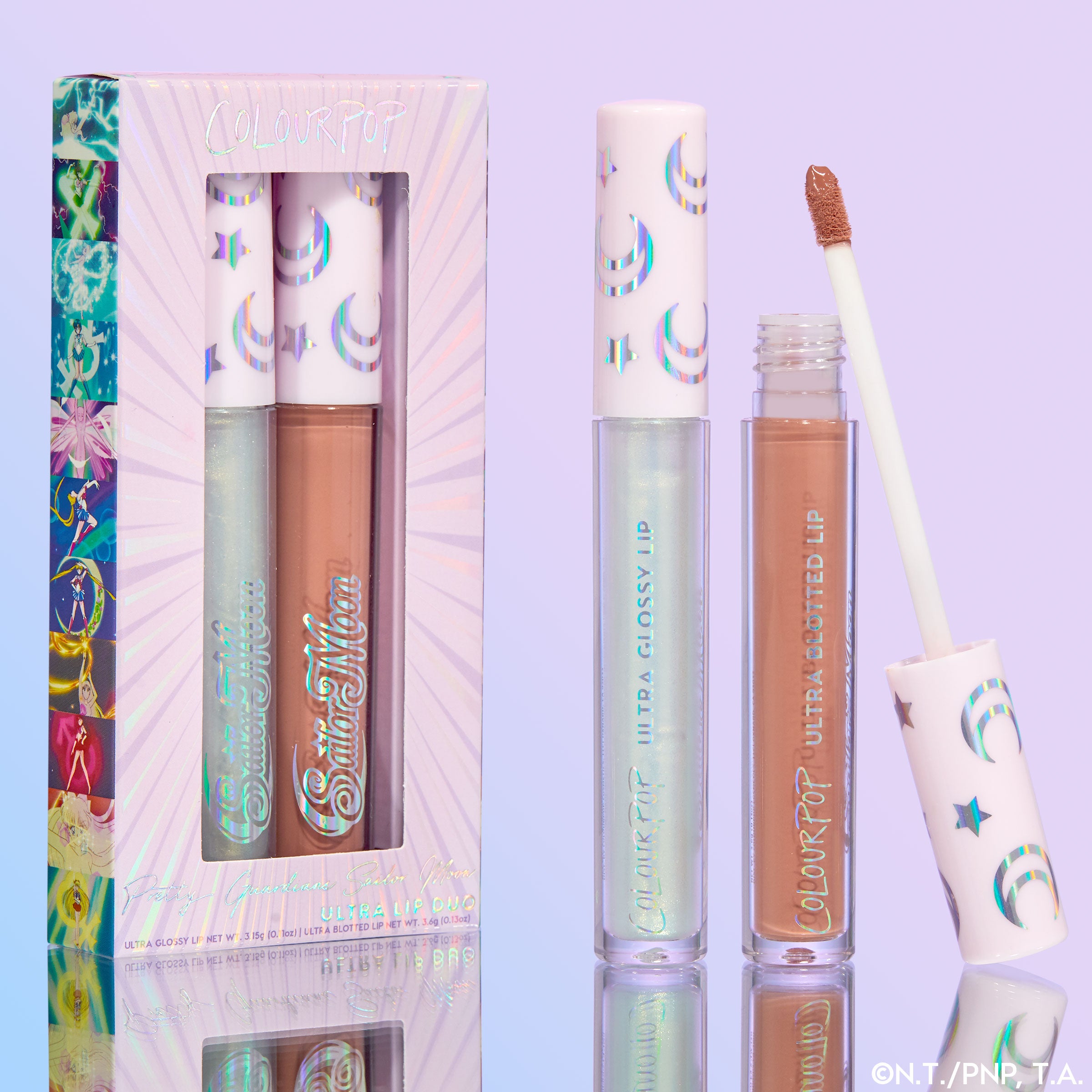 Sailor Guardian-Inspired Ultra Blotted & Glossy Lip Set | Celestial Powers