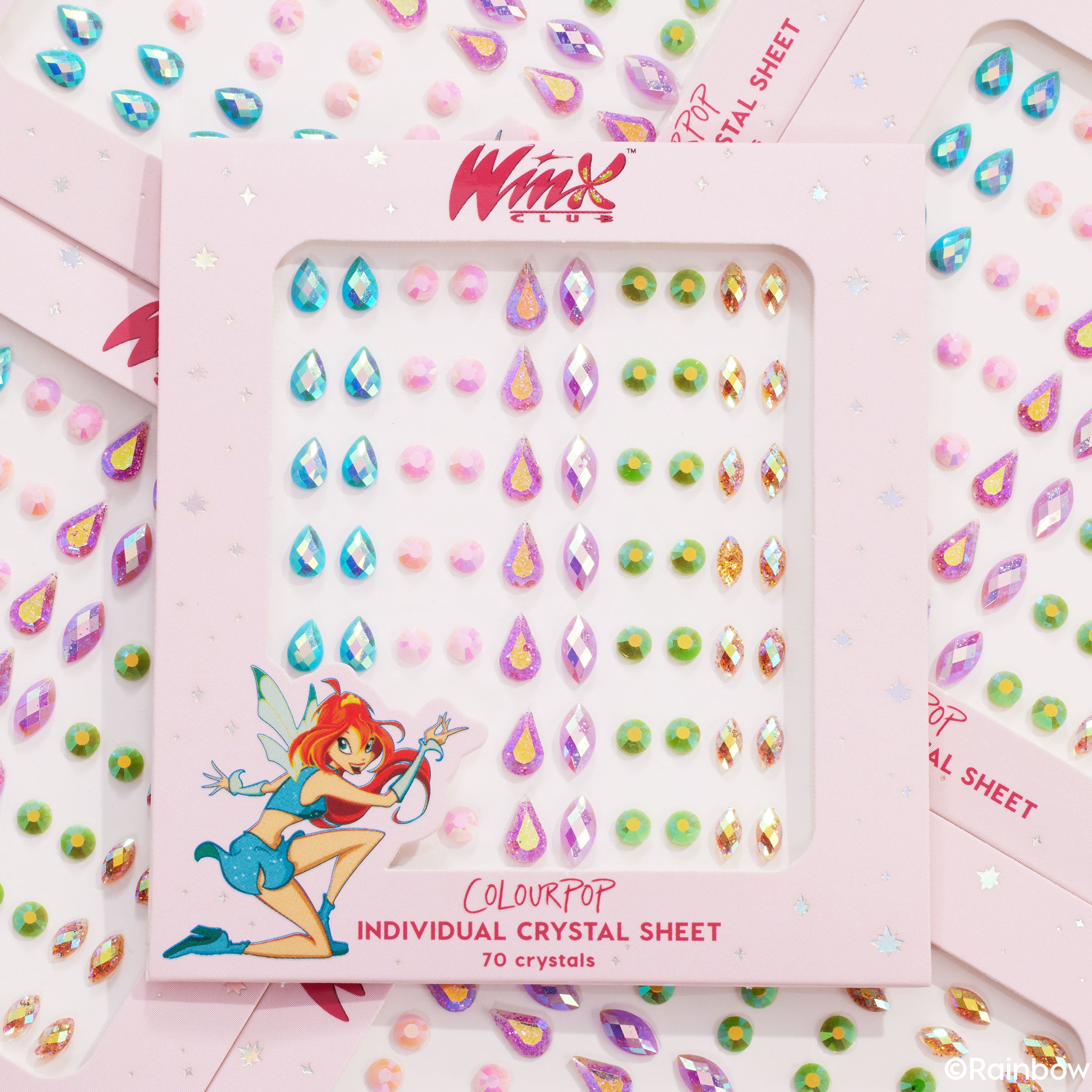 Self-Adhesive Crystal Face Jewels for Sparkling Looks | Winx Inspired