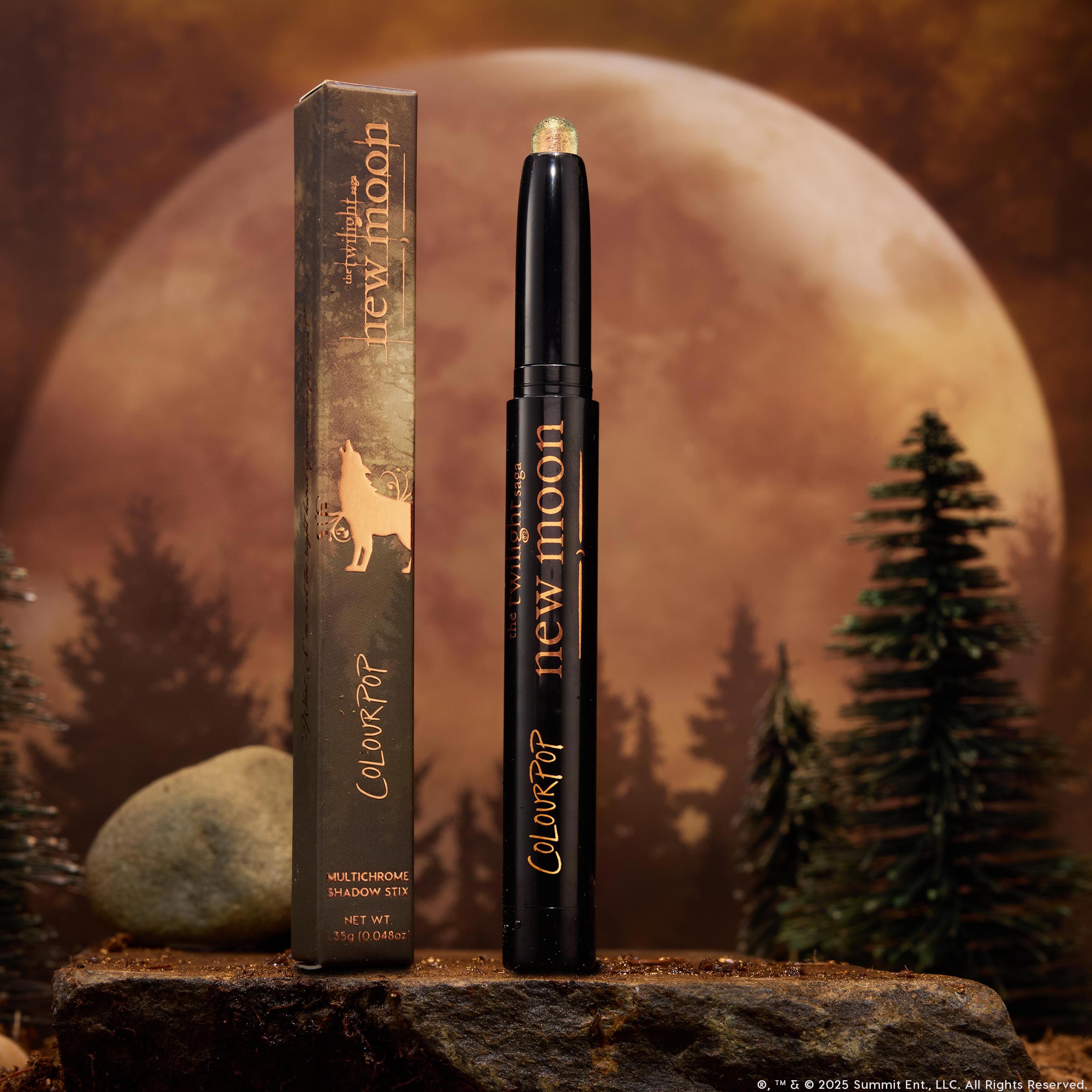 Multichrome Eyeshadow Stick - Creamy Long-Lasting Color-Shifting Pigment | Wolf Girl