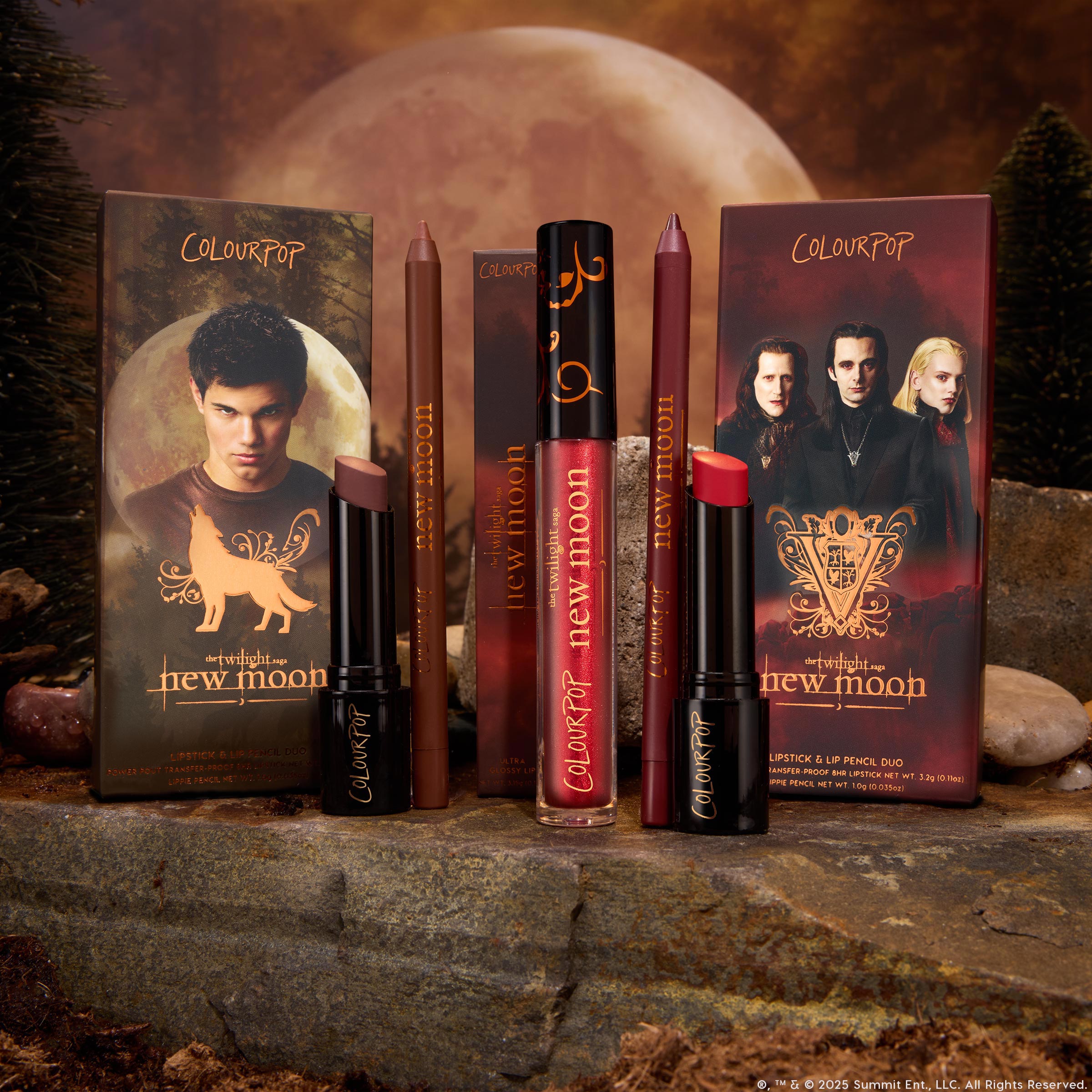 Twilight New Moon Lip Kit Set with Ultra Glossy Lip | Limited Edition