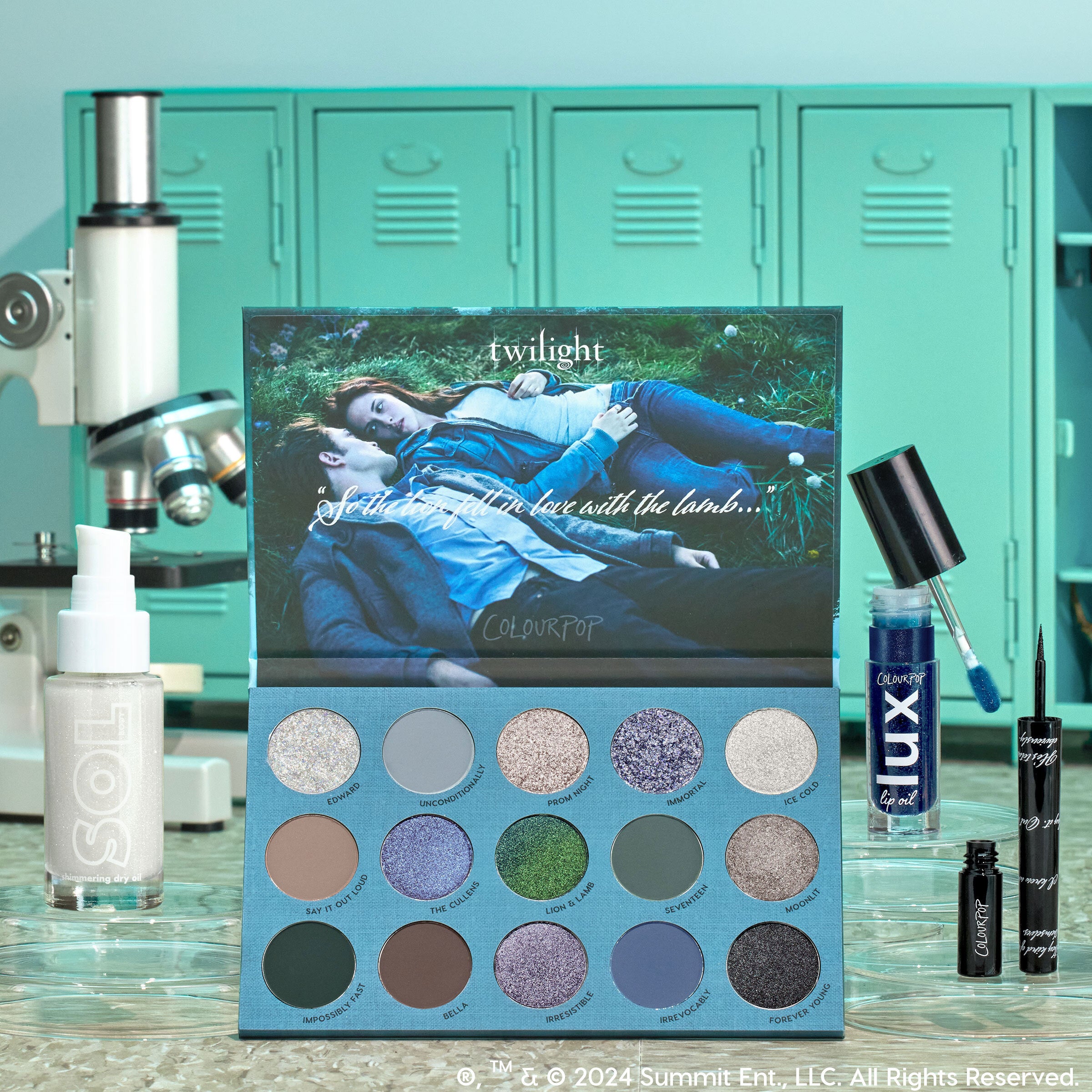 Twilight Edward Makeup Set - 4-Piece Eye & Lip Collection | Limited Edition