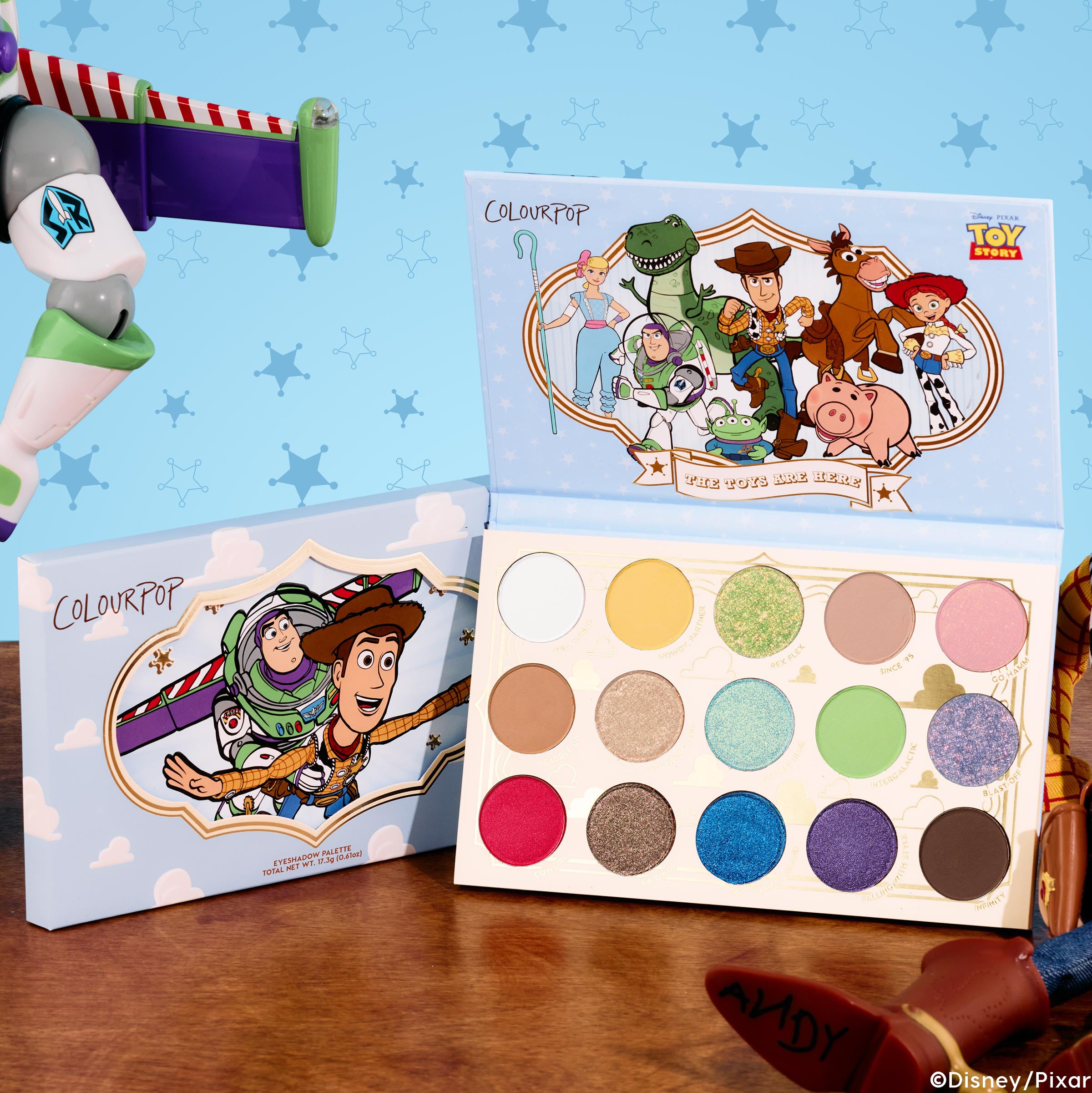 Toy Story Eyeshadow Palette with 15 Playful Shades | Disney & Pixar