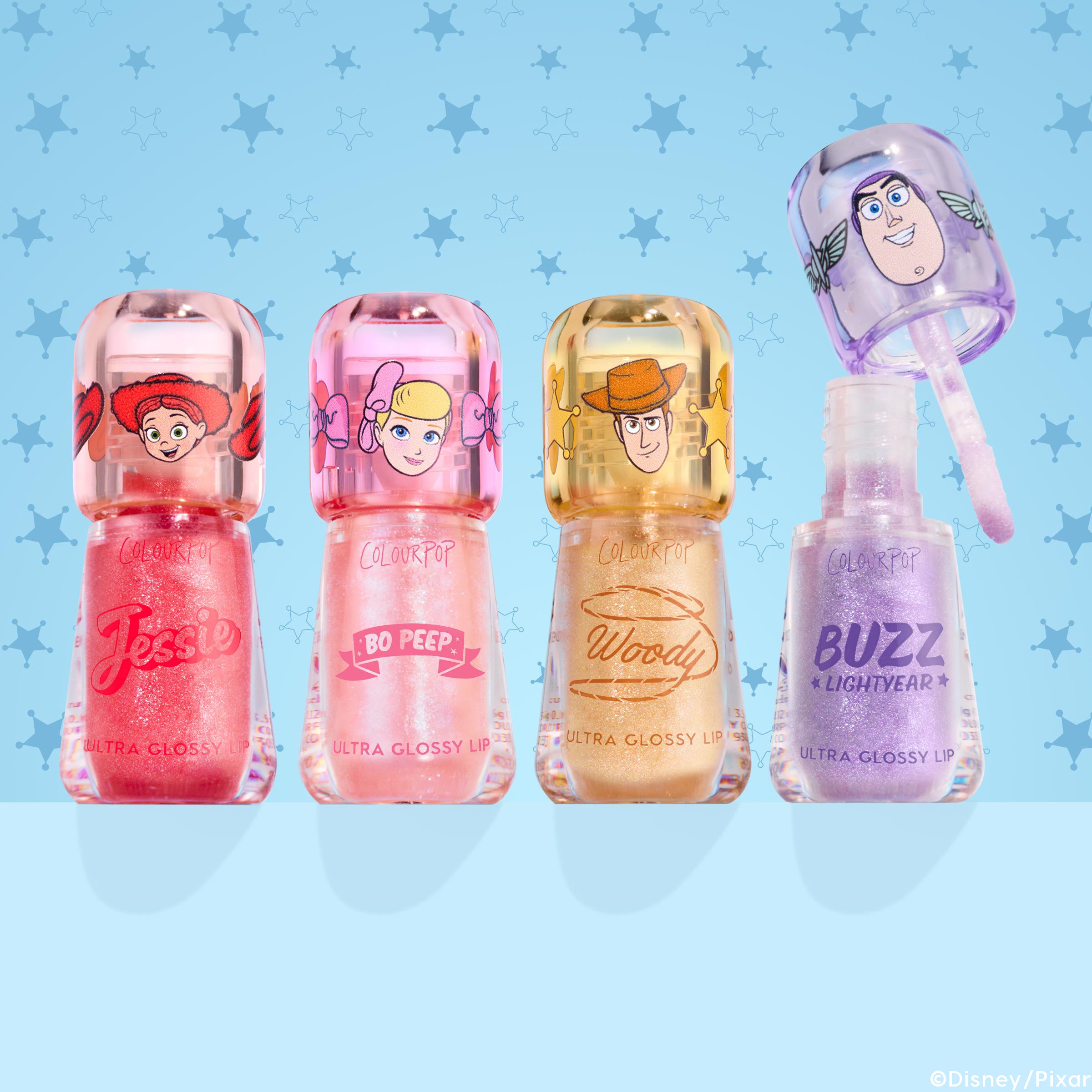 Toy Story Ultra Glossy Lip Gloss Set | 4 Nourishing Shades