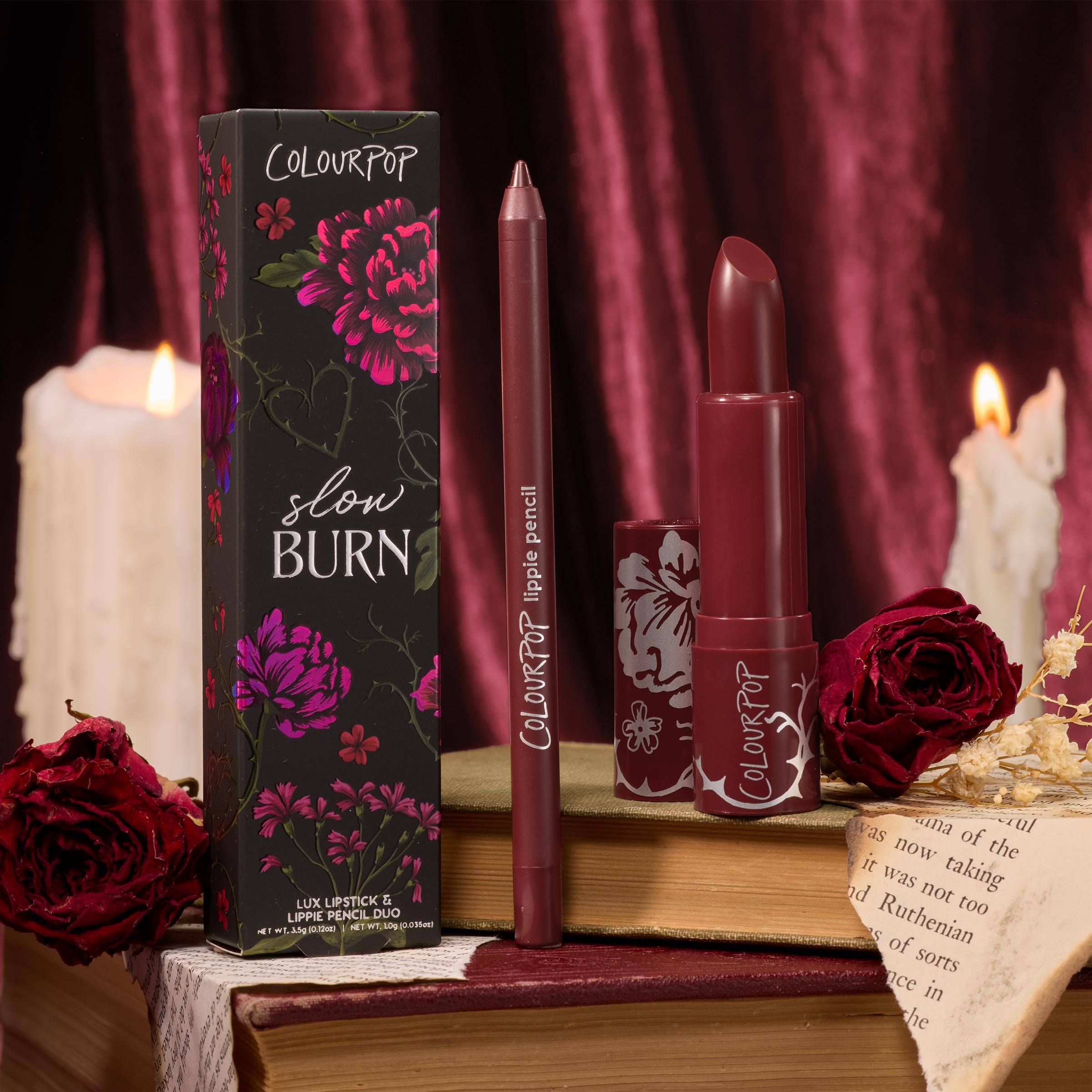 Vampy Red Lip Kit for Valentine’s Day | Slow Burn
