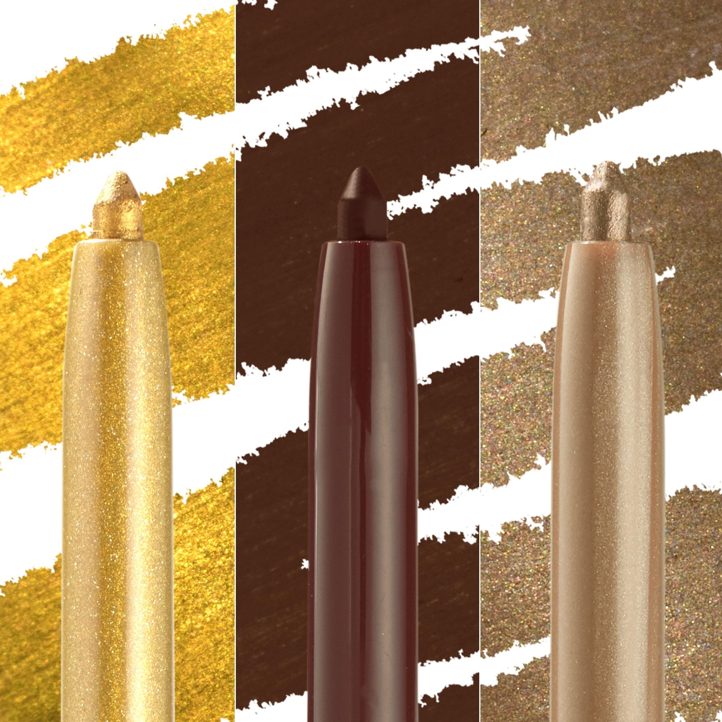 Waterproof BFF Crème Gel Liners Set - Brown & Bronze | 18HR Wear