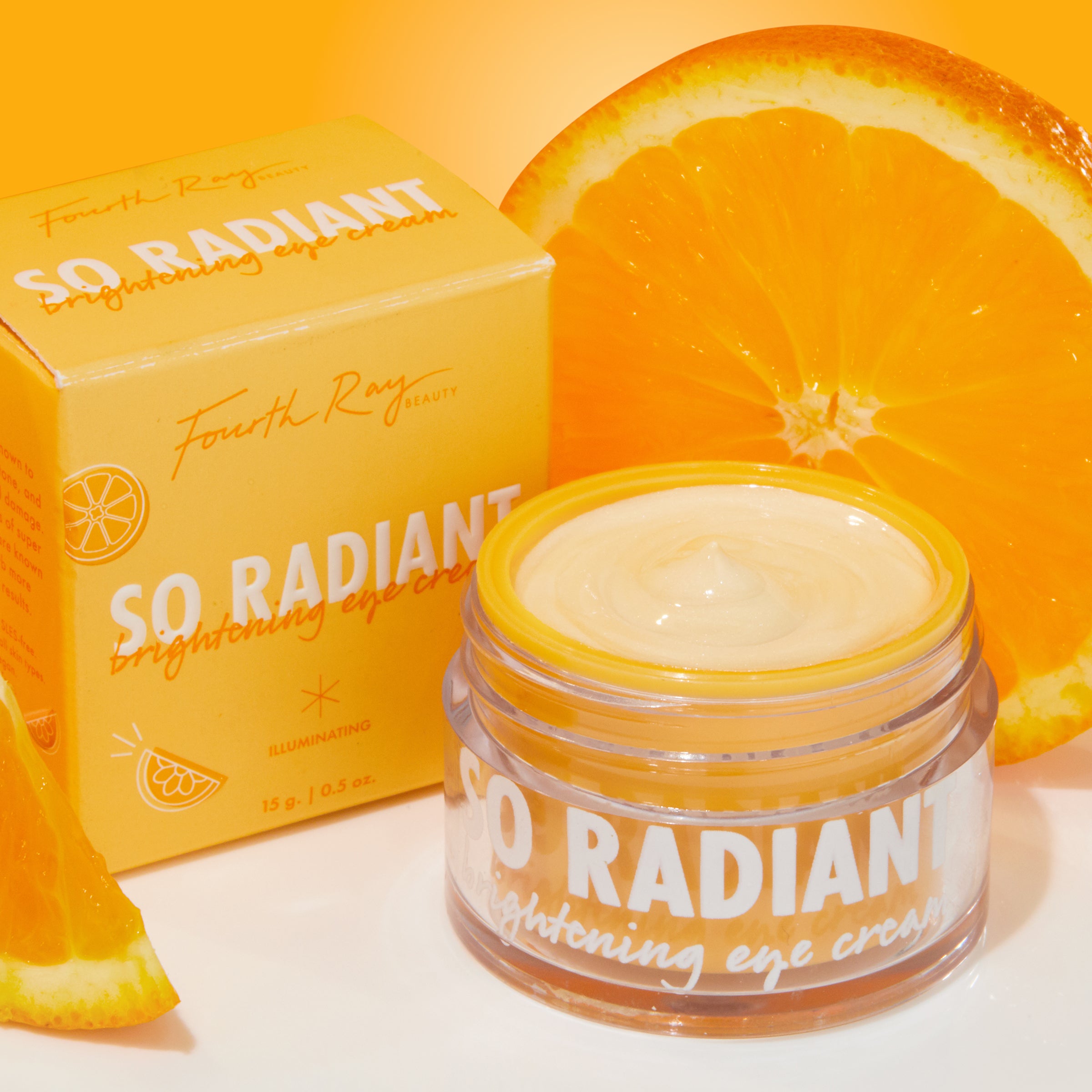 Brightening Eye Cream with Vitamin C & Turmeric | So Radiant