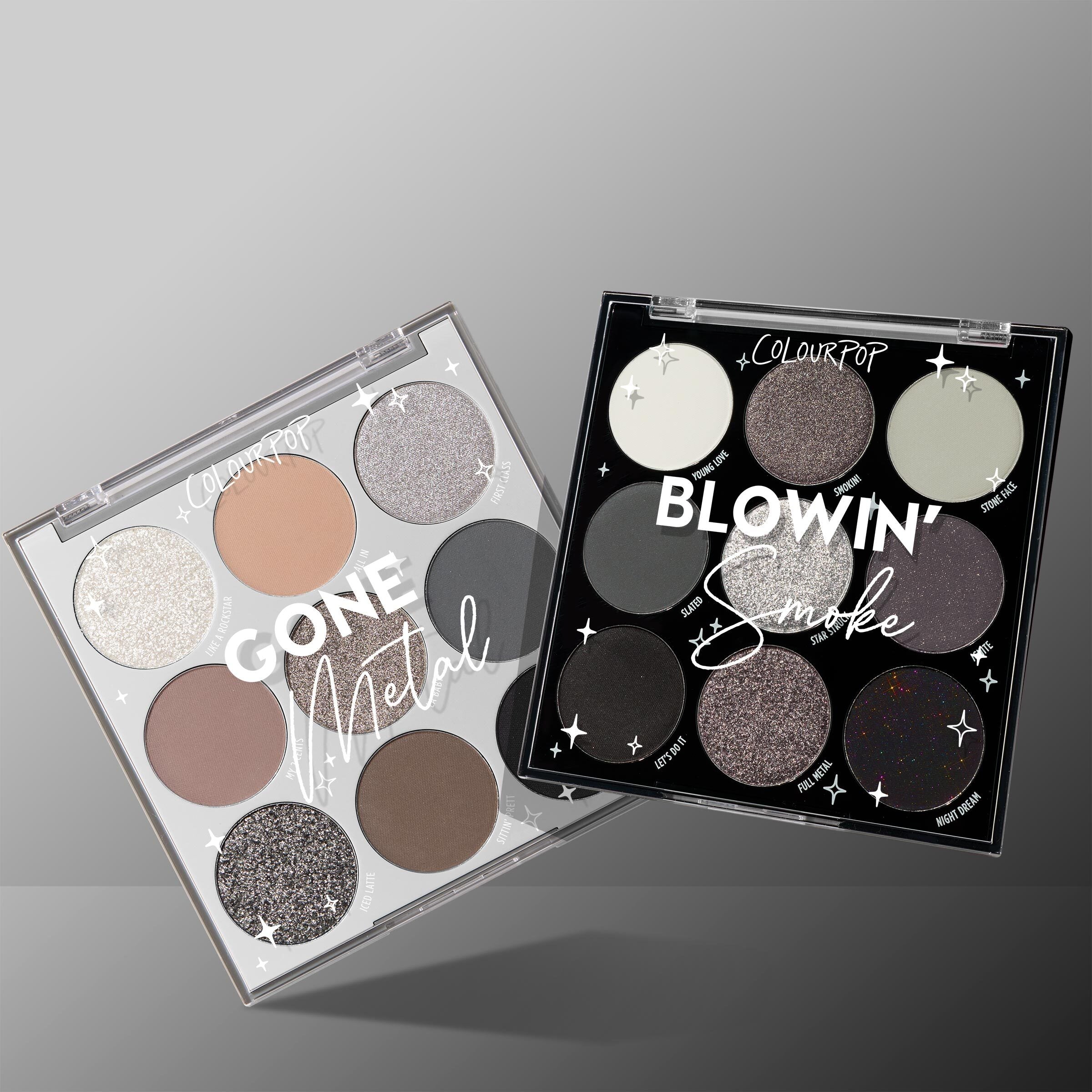 Smokey Eye Palette Duo with Cool-Toned Neutrals | Metal N' Smoke