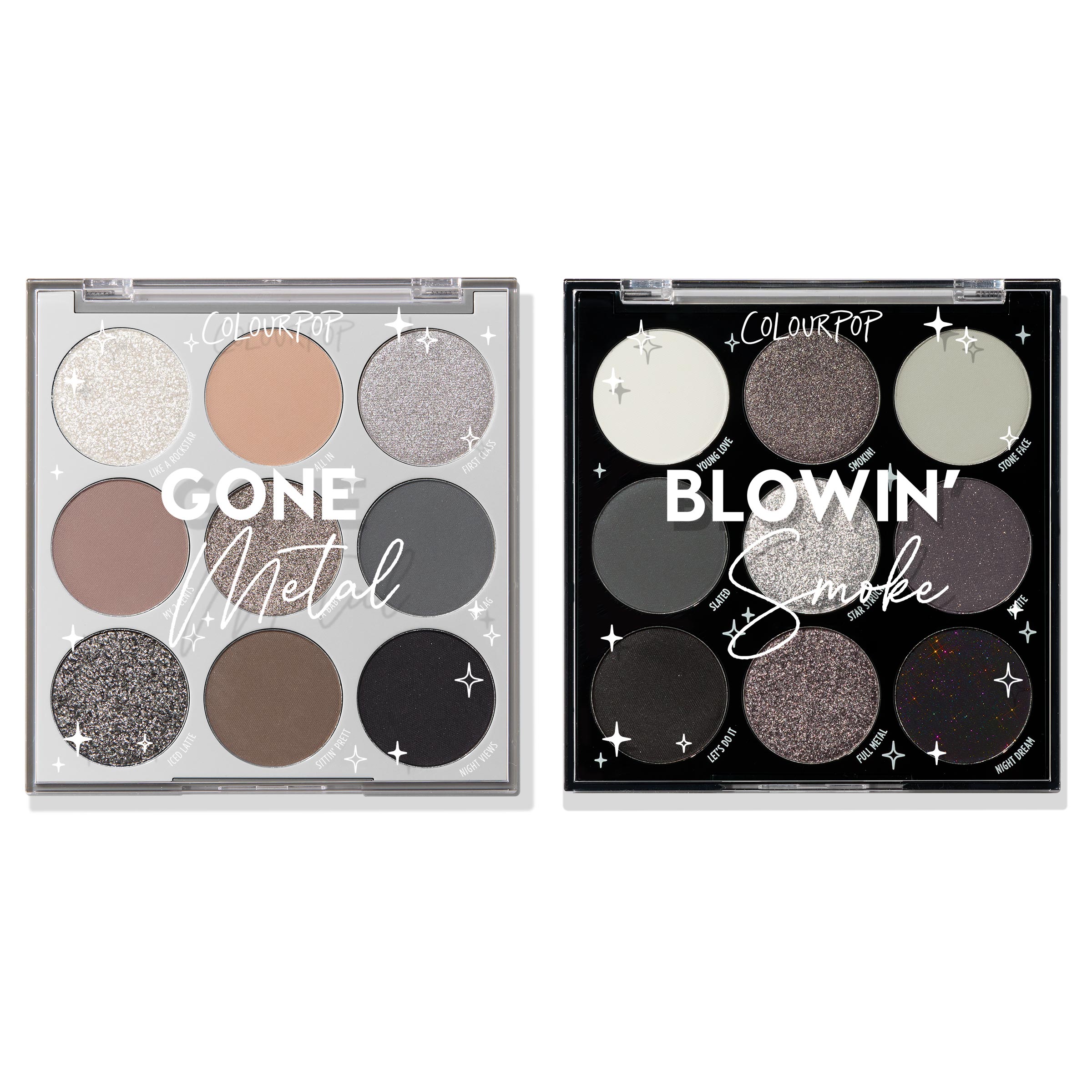 Smokey Eye Palette Duo with Cool-Toned Neutrals | Metal N' Smoke