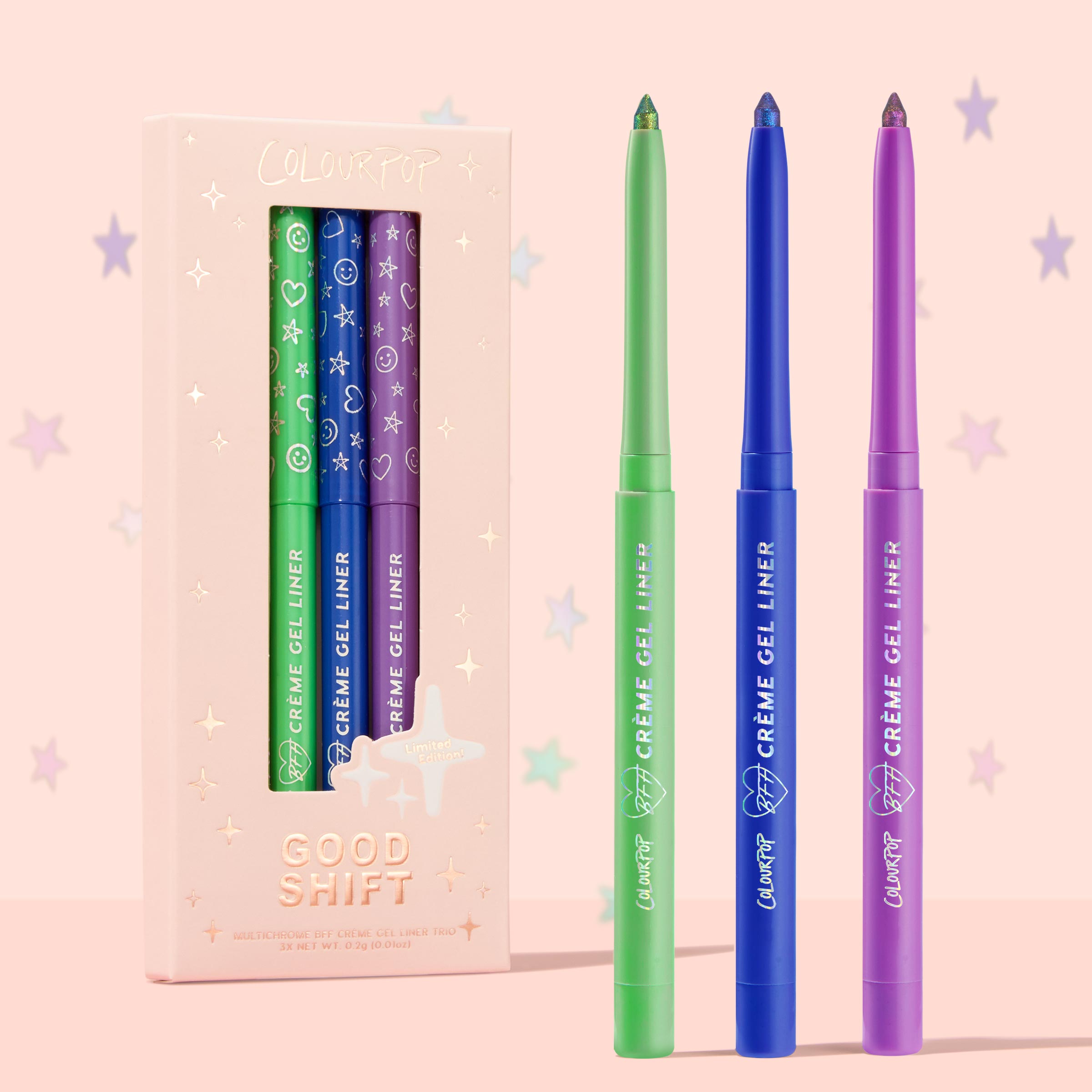 Multichrome Gel Eyeliner Set - Waterproof & Long-Lasting | Good Shift