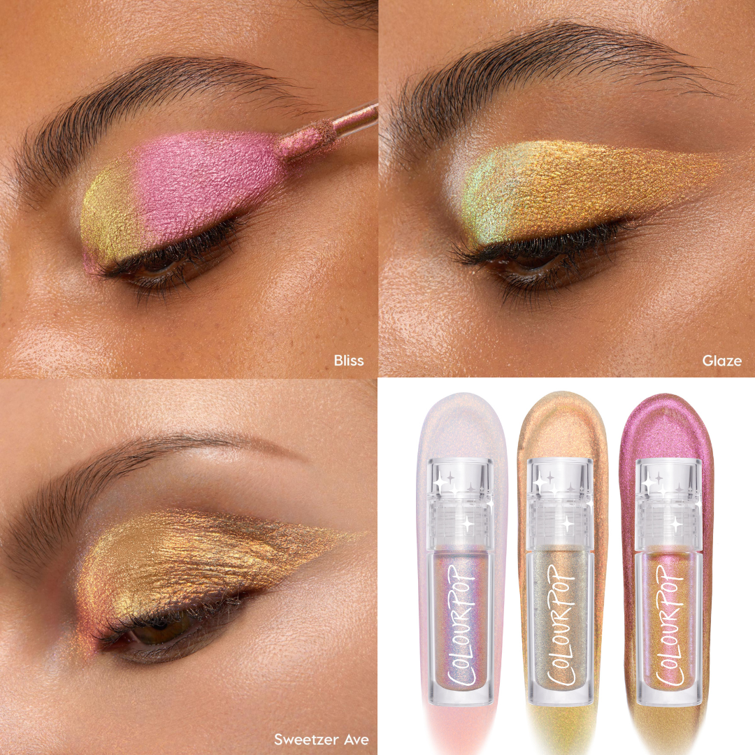 Multichrome Liquid Eyeshadow Set - 3 Shifting Colors | Vibe Shift