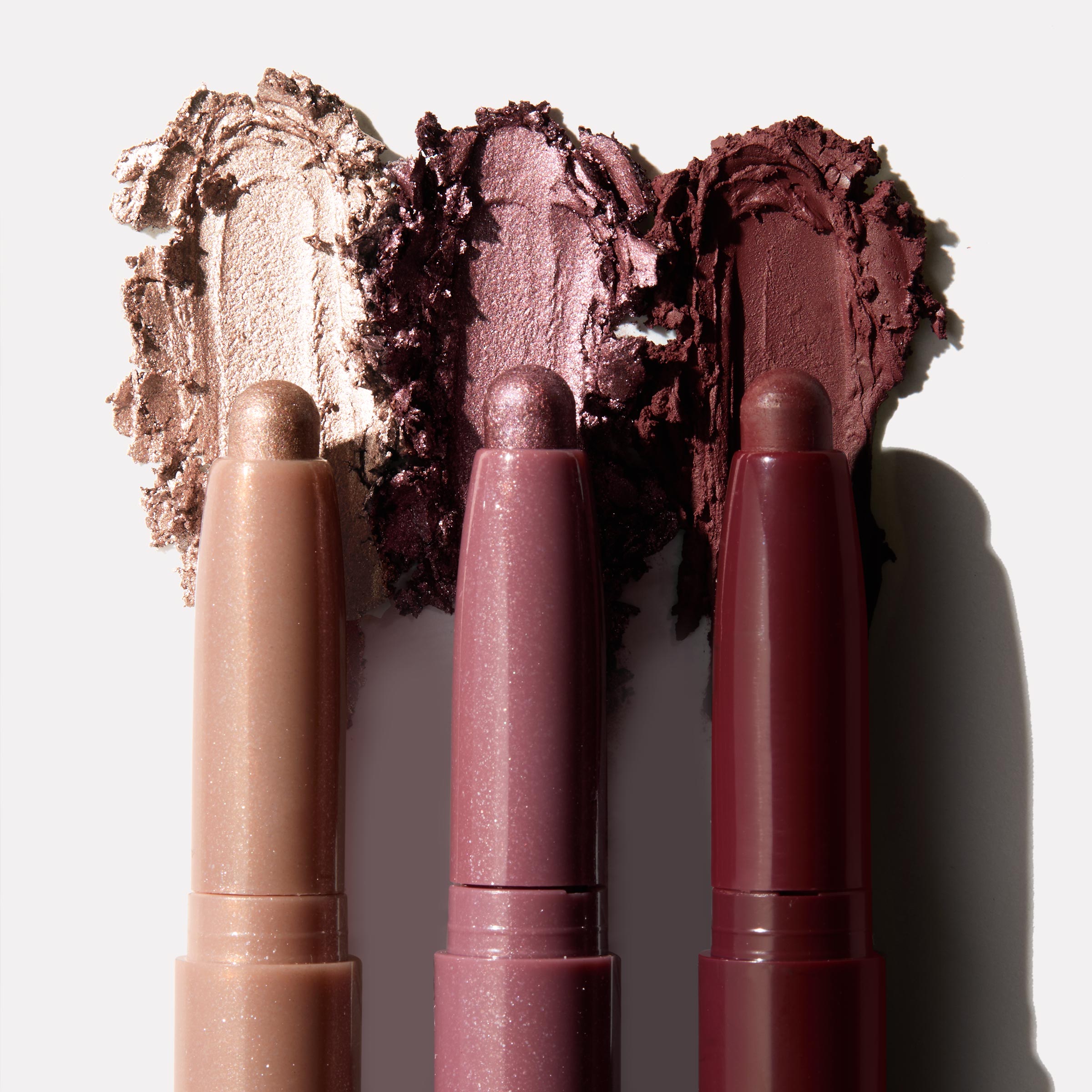 Creamy Eyeshadow Stick Trio for Soft Glam Looks | Rose Goals