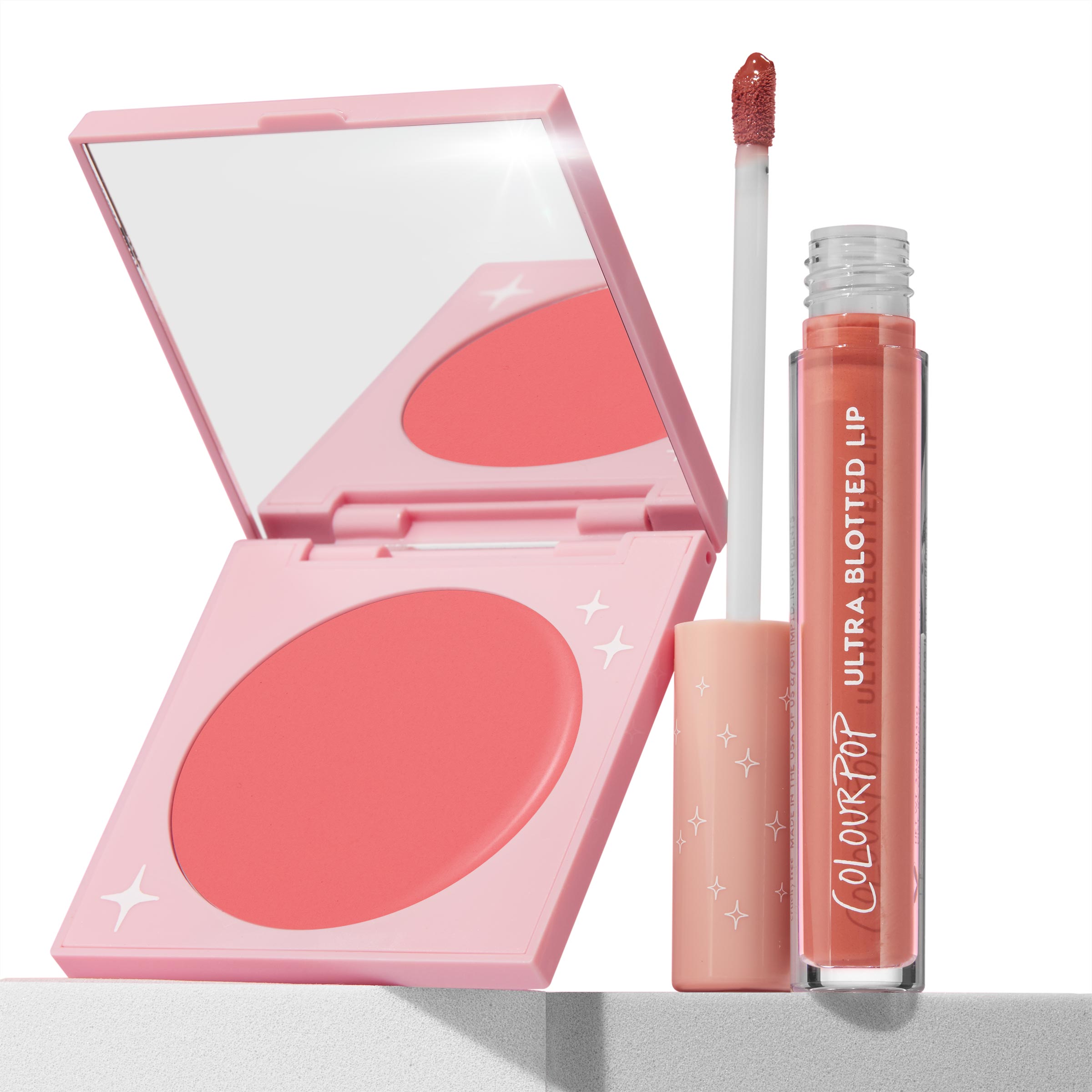 Cream Blush & Ultra Blotted Lip Set for Natural Matte Finish | Mood 24/7