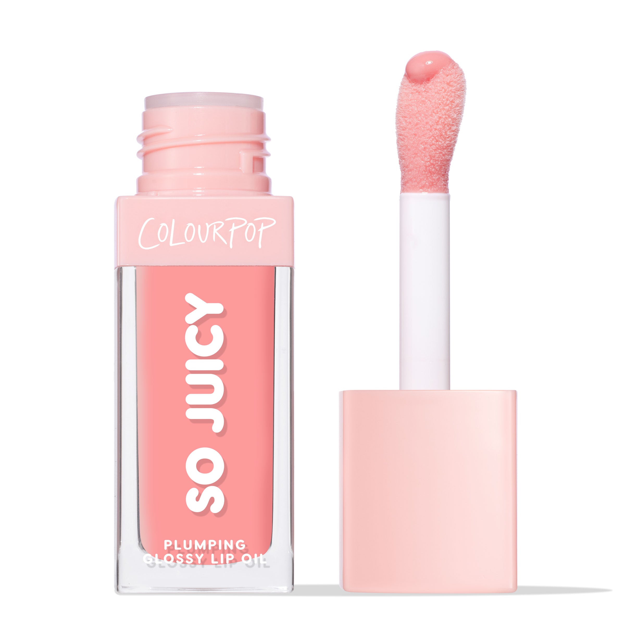 Plumping Glossy Lip Oil with Peptides & Fruit Oils | Baby Panda