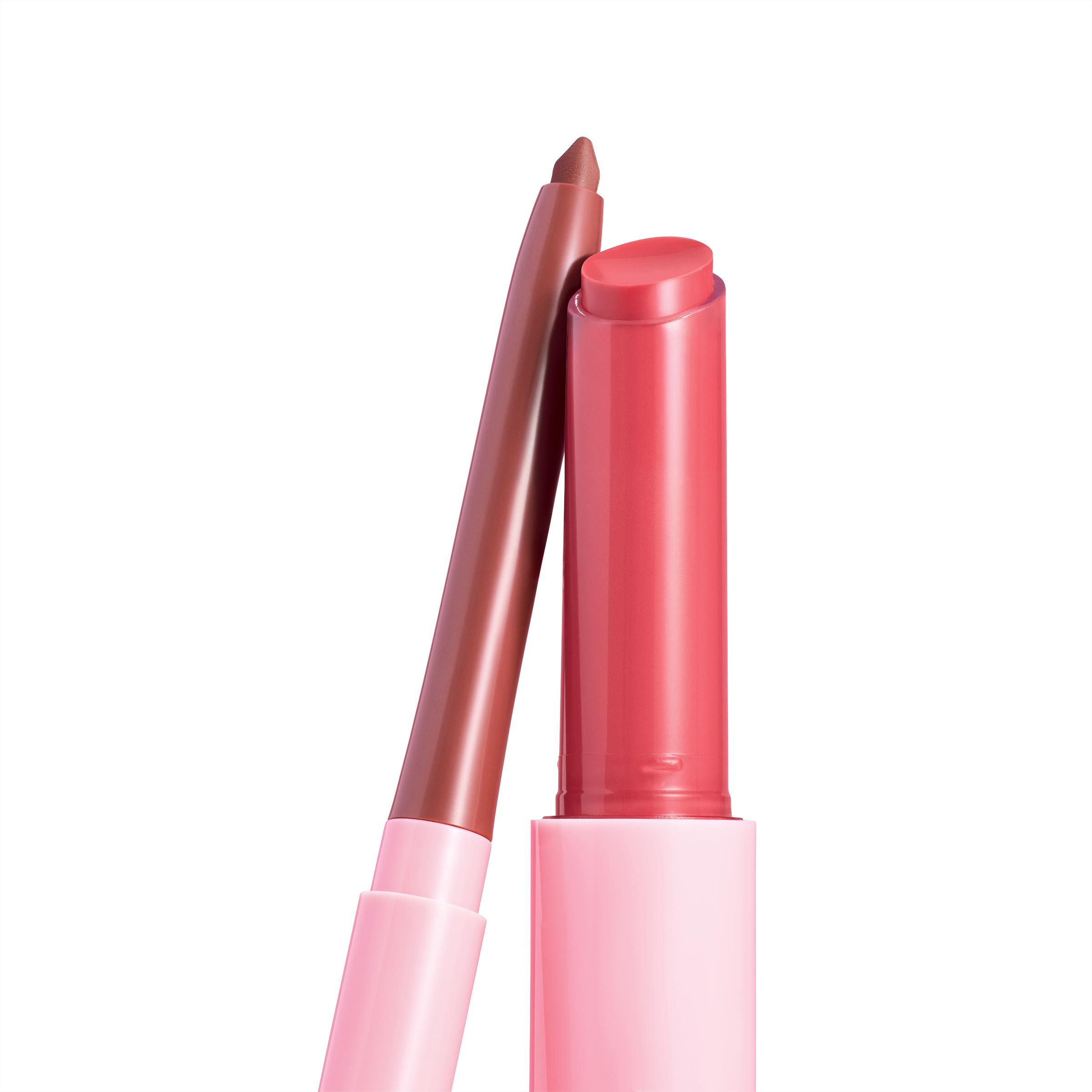 Vegan Plumping Lip Gloss & Liner Duo for Juicy Lips | Glazed Pout