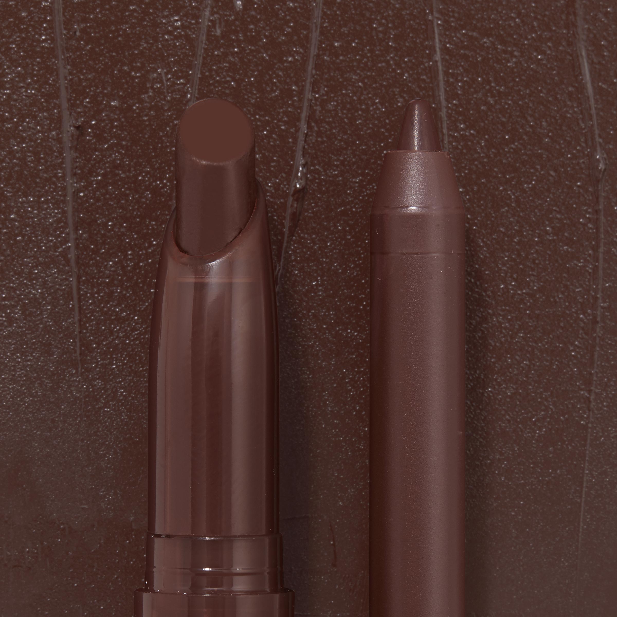 Matte Lipstick & Liner Set in Pitch - Long-Lasting, Vitamin E Infused | Lip Service