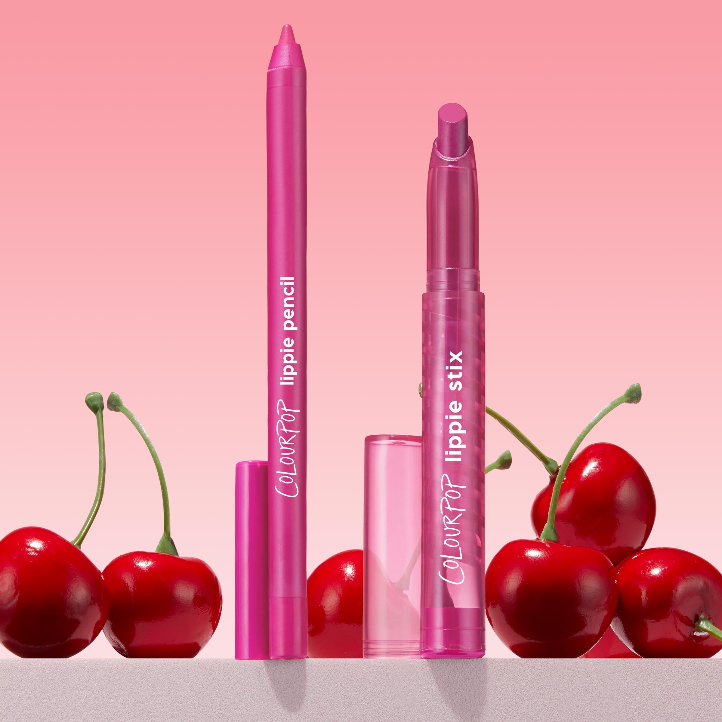 Matte Lipstick & Pencil Set in Magenta | Heart Lips