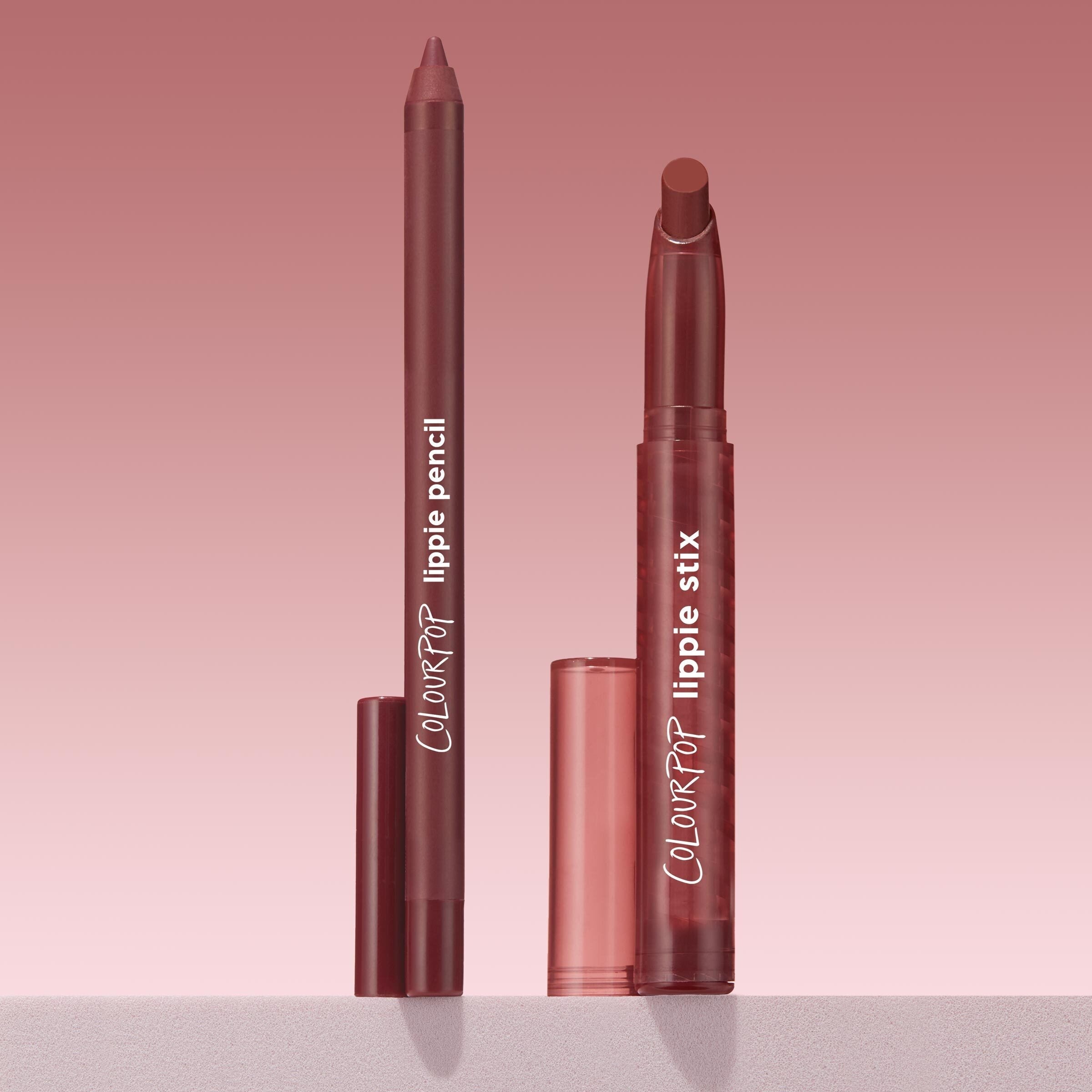 Matte Lipstick & Liner Set in Cherry Burgundy | Long-Lasting & Hydrating