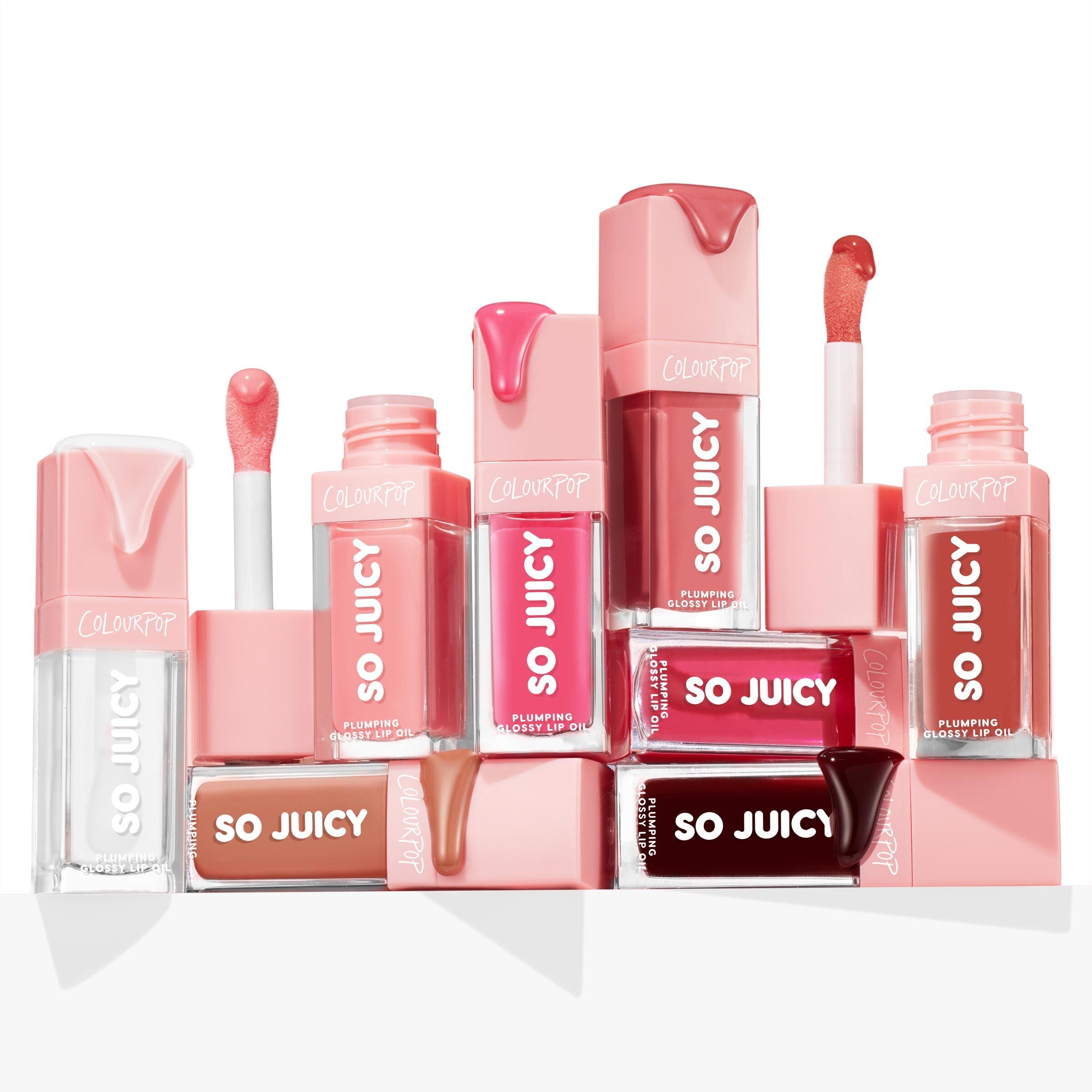 Plumping Glossy Lip Oil with Peptides & Fruit Oils | Juicy