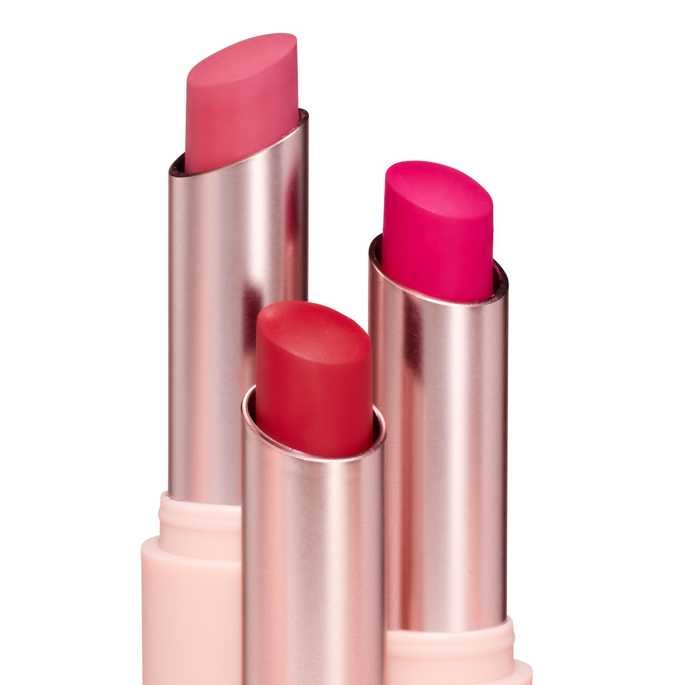 Transfer-Proof Matte Lipstick Set - 3 Long-Lasting Red Shades | Power Pout