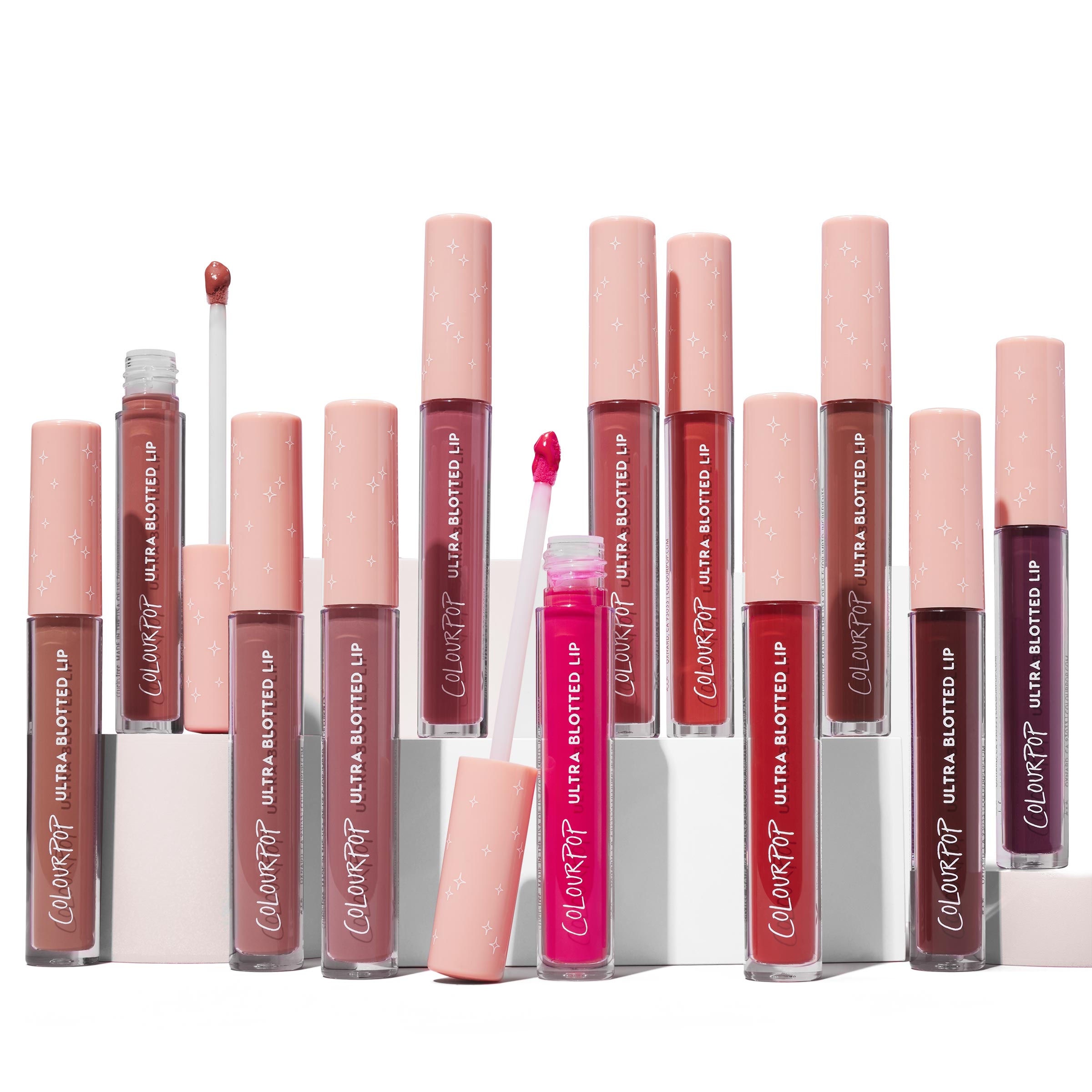Ultra Blotted Lip Liquid Lipstick Set - 12 Matte Shades | Just Blot It