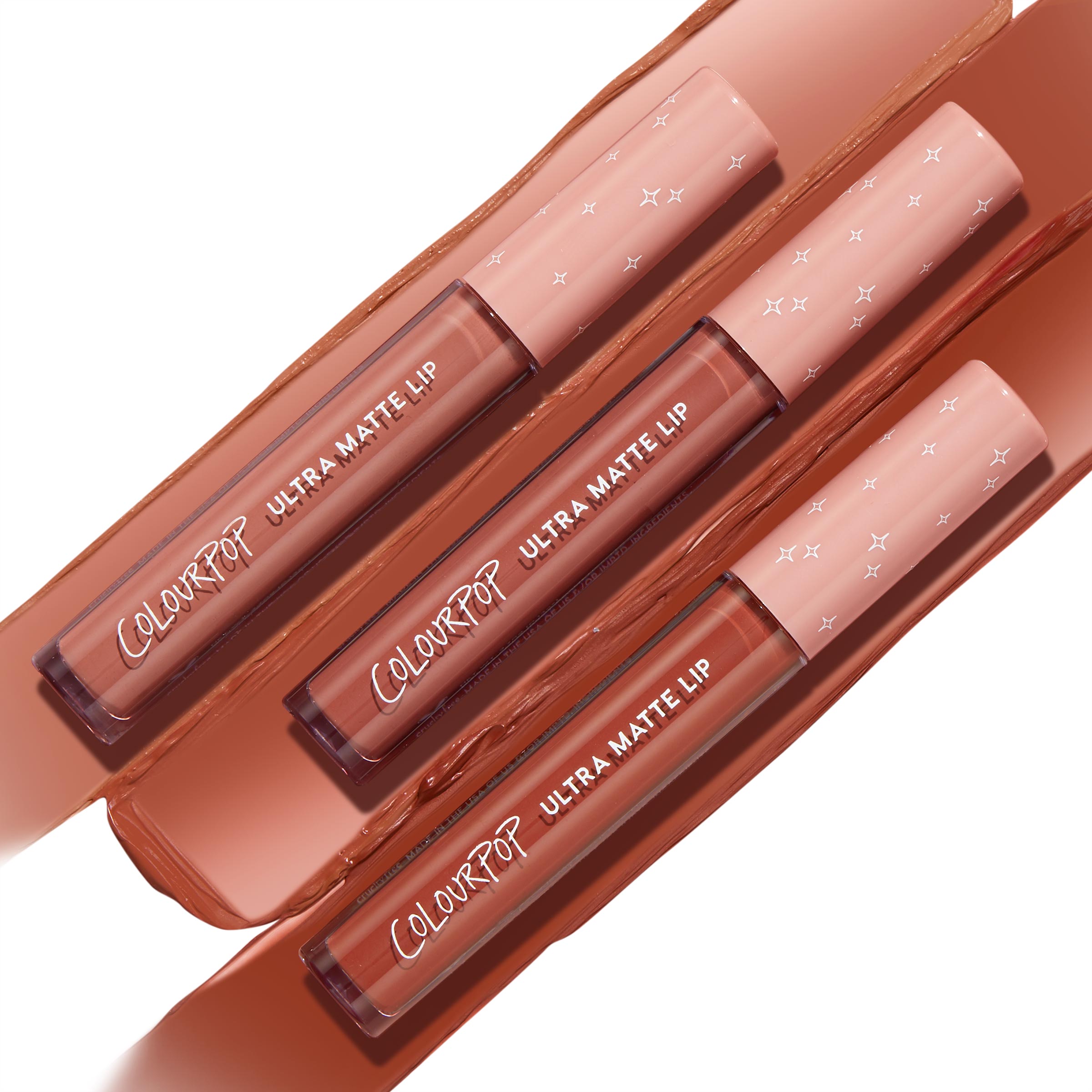 Matte Liquid Lipstick Set - 3 Nude Shades, Long-Lasting & Hydrating | Warmed Up