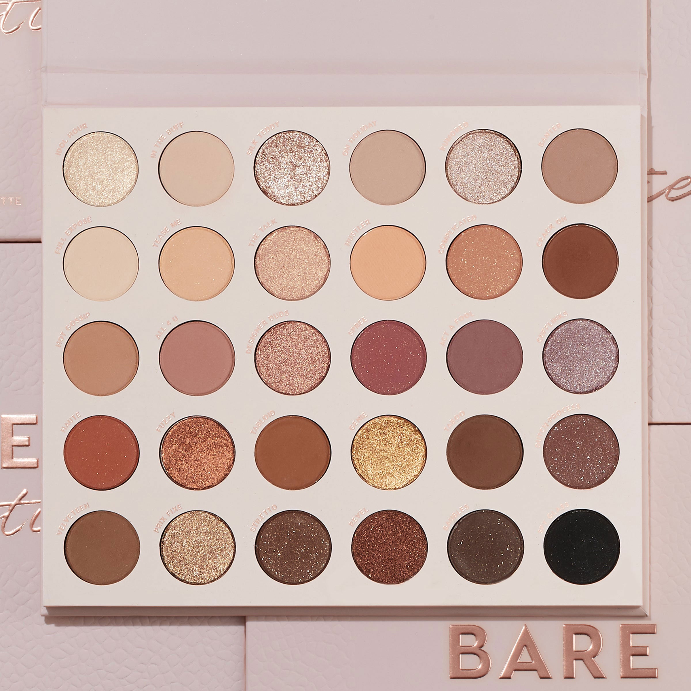 30-Pan Eyeshadow Palette with Mattes & Metallics | Bare Necessities