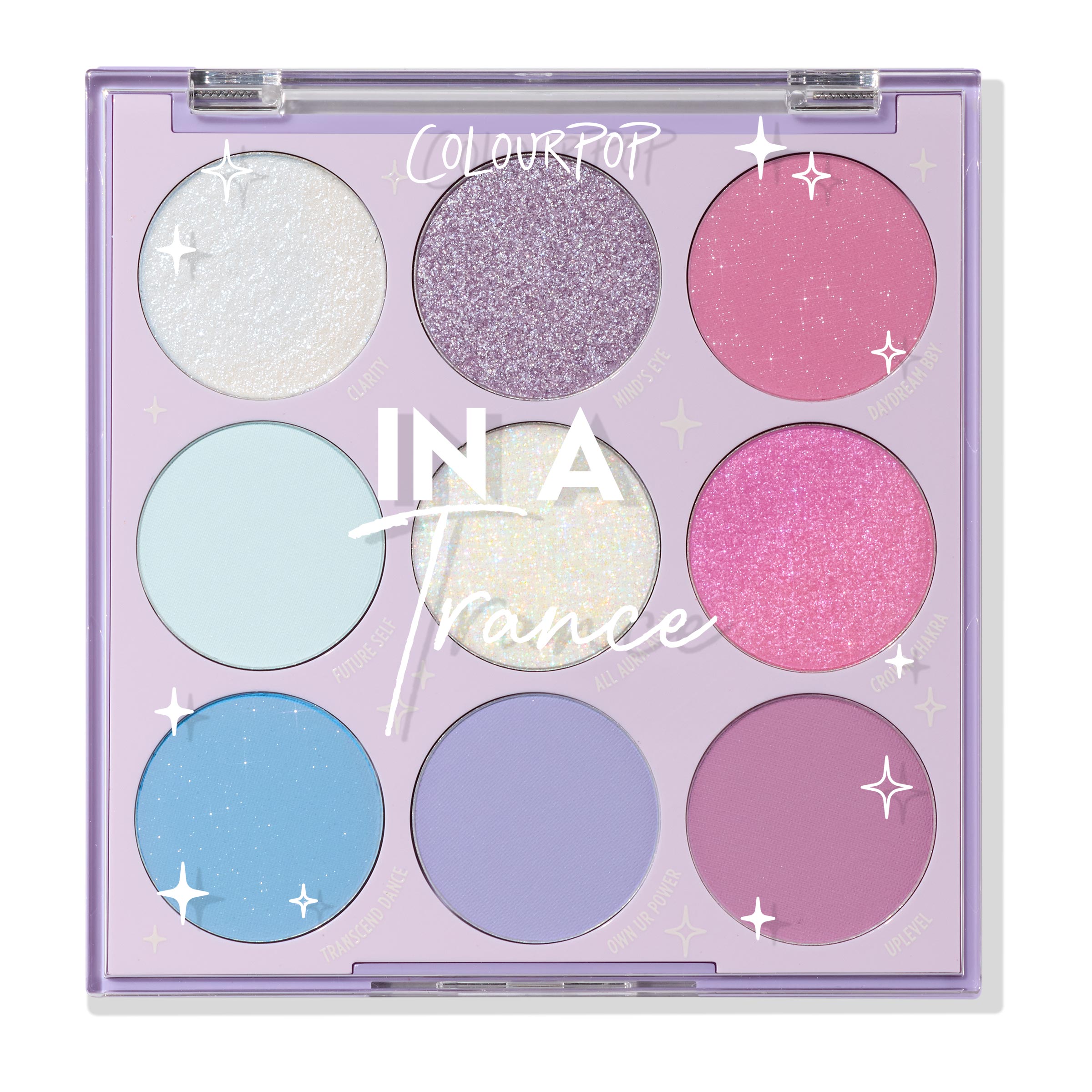 Pastel Tie Dye Eyeshadow Palette | Matte & Glitter Shades
