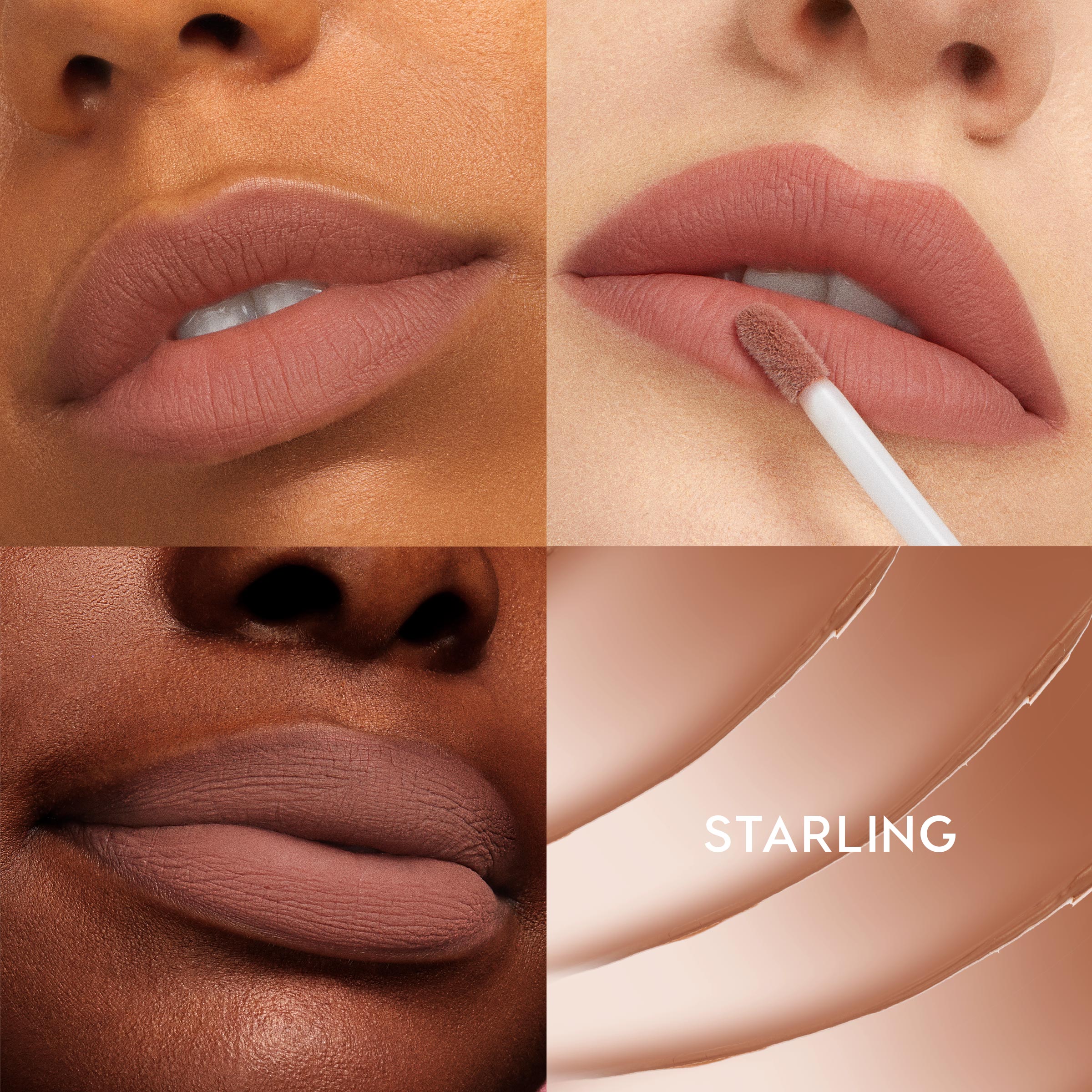 Medium Coverage Liquid Lipstick with Matte Finish & Kakadu Plum | Starling