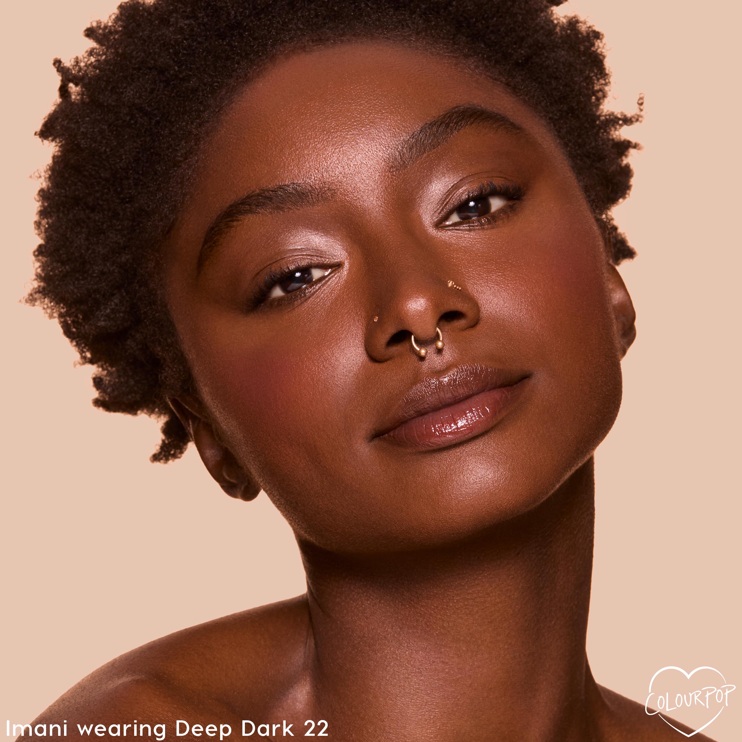 Hydrating Tinted Balm Stick with Hyaluronic Acid & Niacinamide | Deep Dark 22