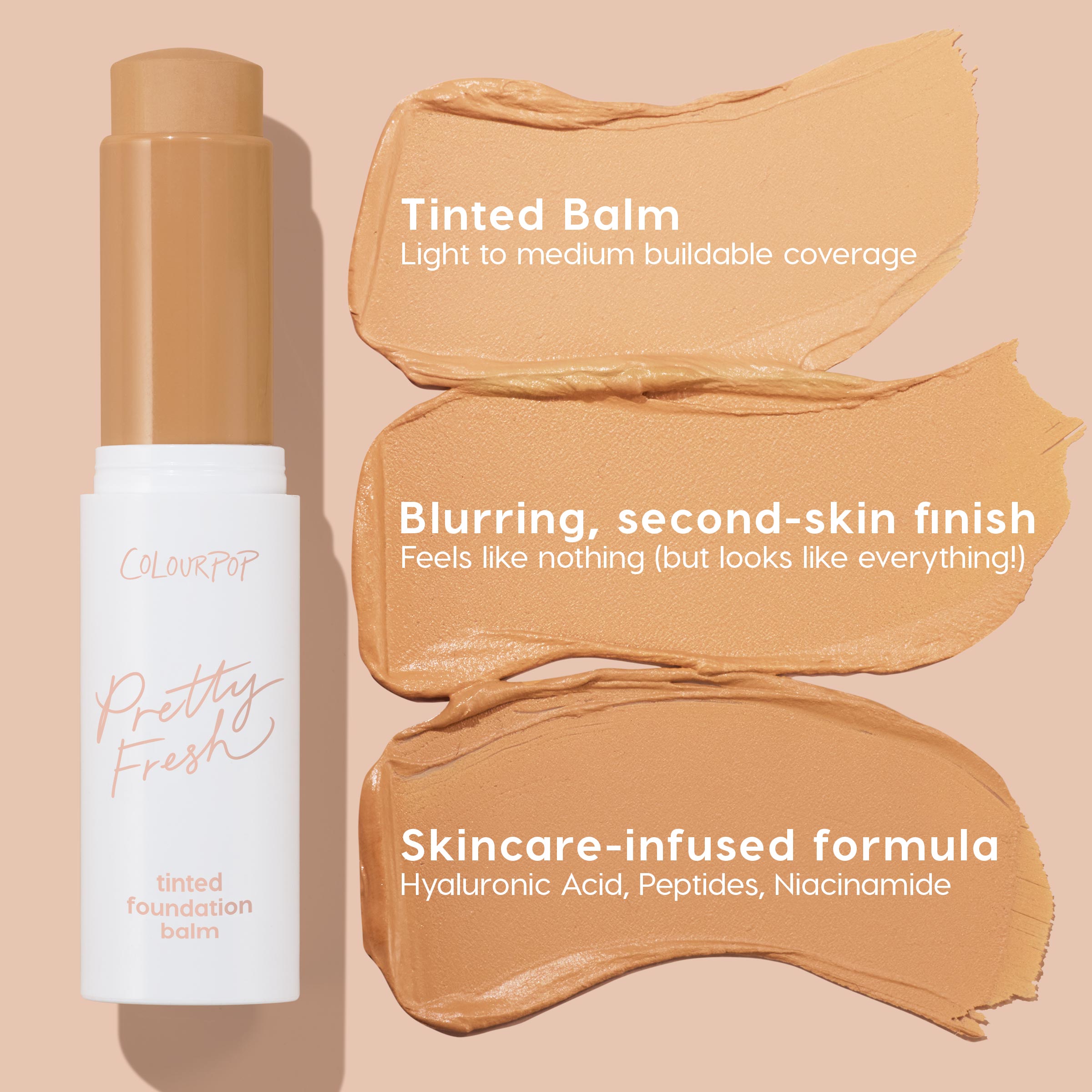 Tinted Balm Stick with Hyaluronic Acid & Niacinamide | Medium 9