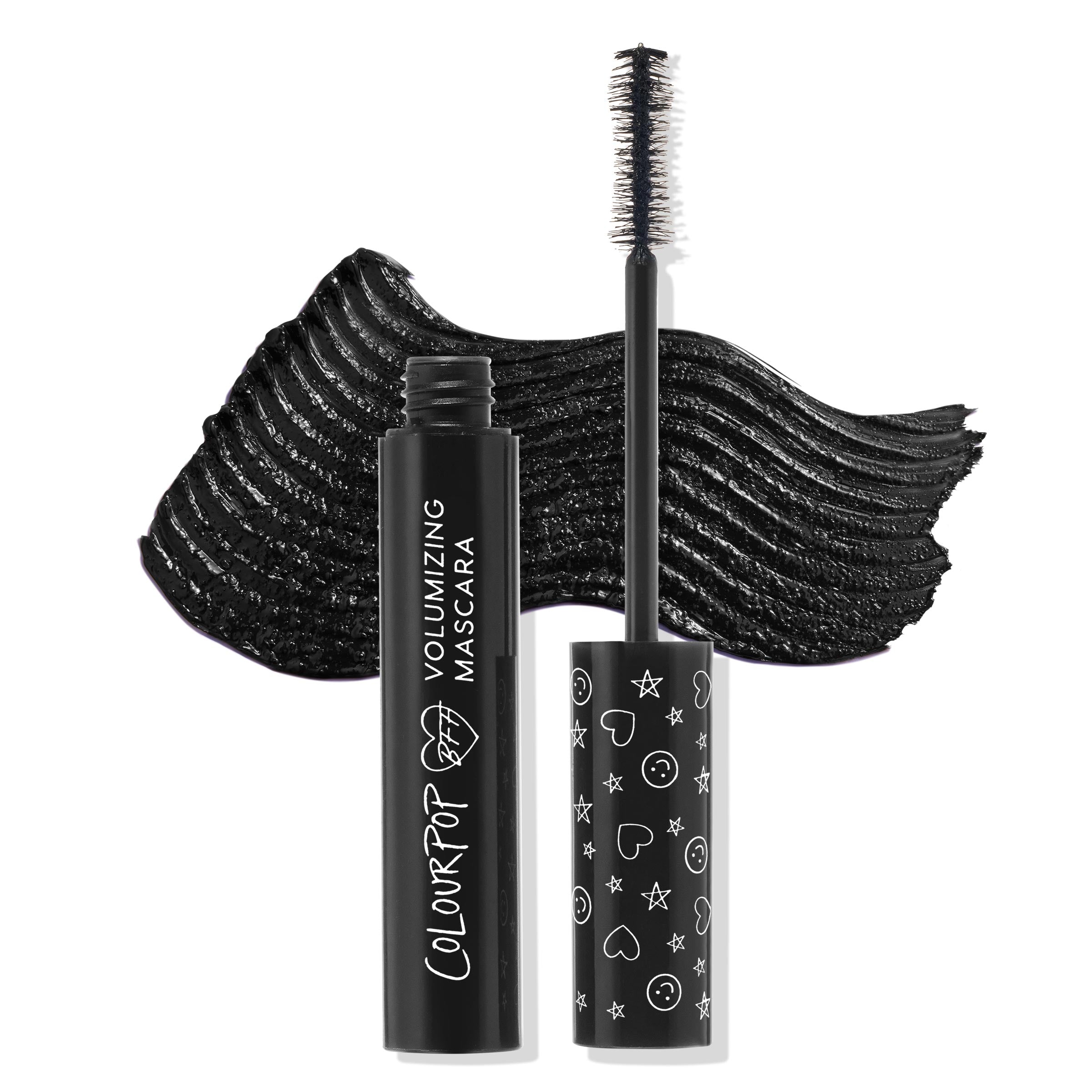 Volumizing & Lengthening Mascara with No Flaking | BFF Black on Black